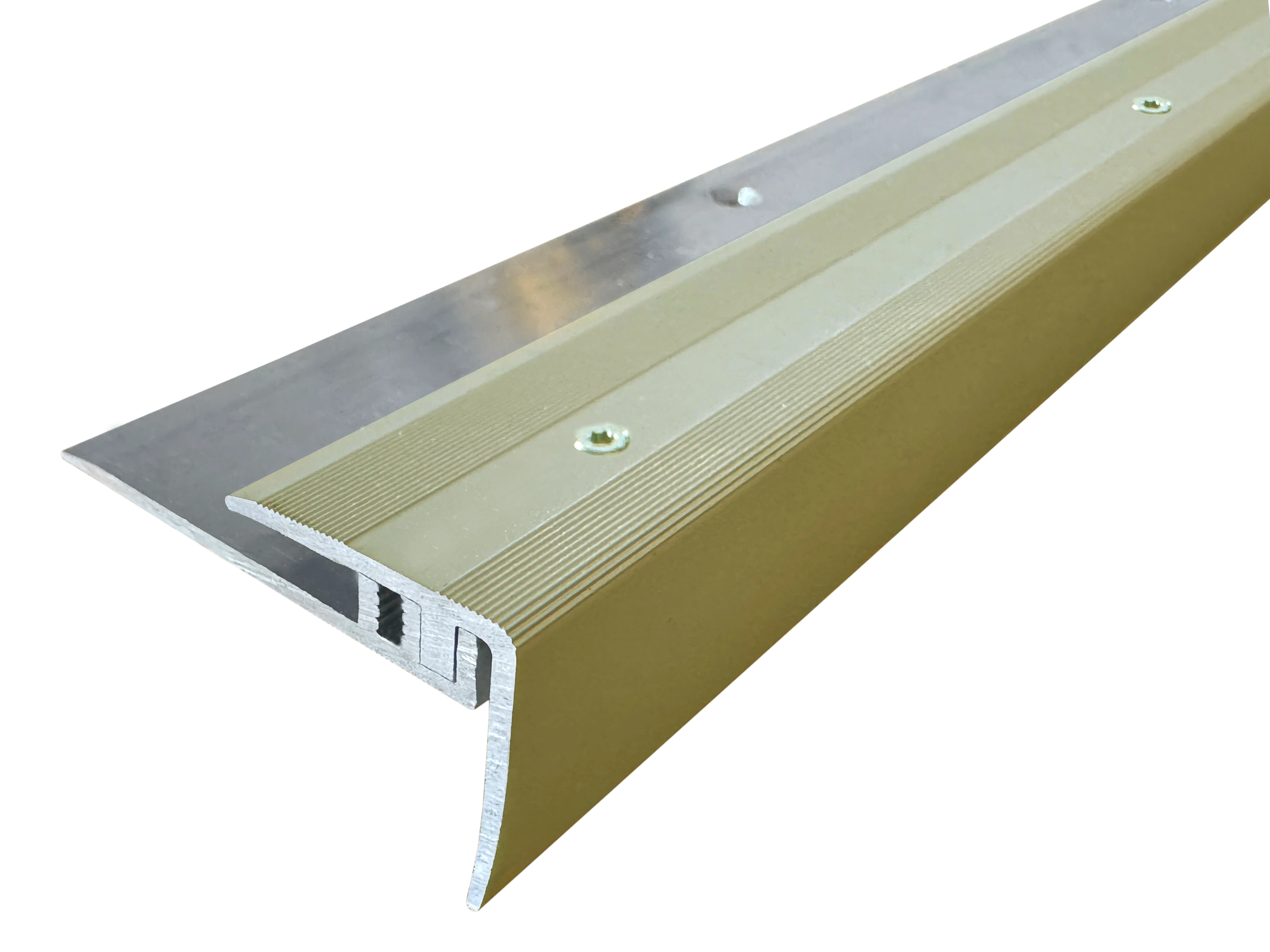 ufitec® Treppenkantenprofil - TPL PROFI smart - Belagshöhen 5-10 - Sichtkante: 28 mm, Nase: 27 mm