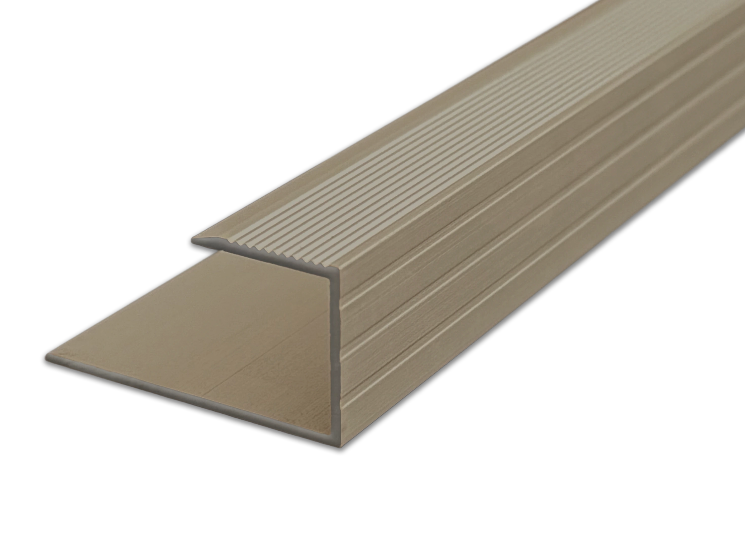 ufitec® Einschubprofile / Abschlussprofile - für Belagshöhen von 15,3 mm - Alu eloxiert