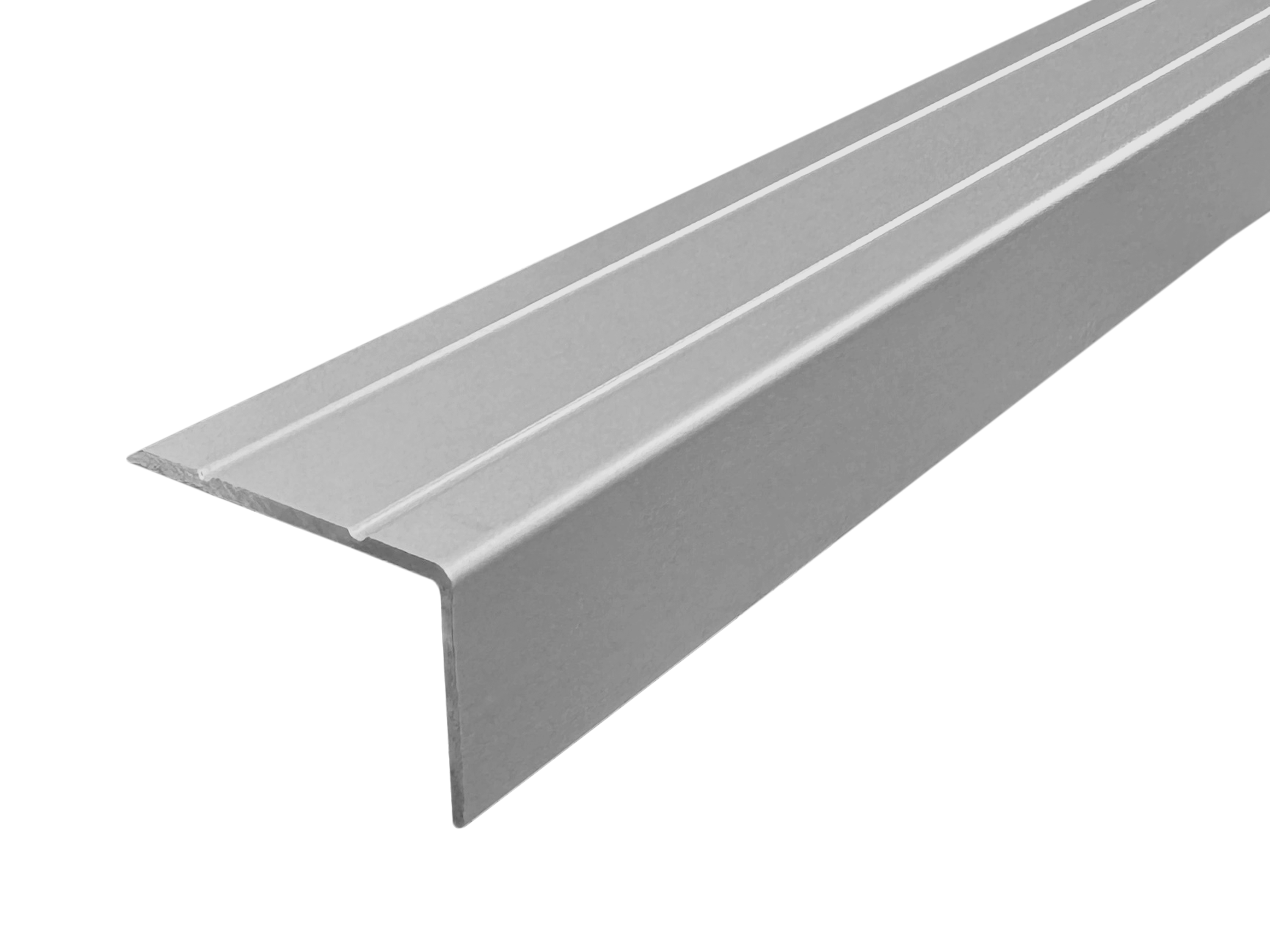 ufitec® Winkelprofil / Treppenkantenprofil  - selbstklebend - 30 x 20 mm -  Alu eloxiert