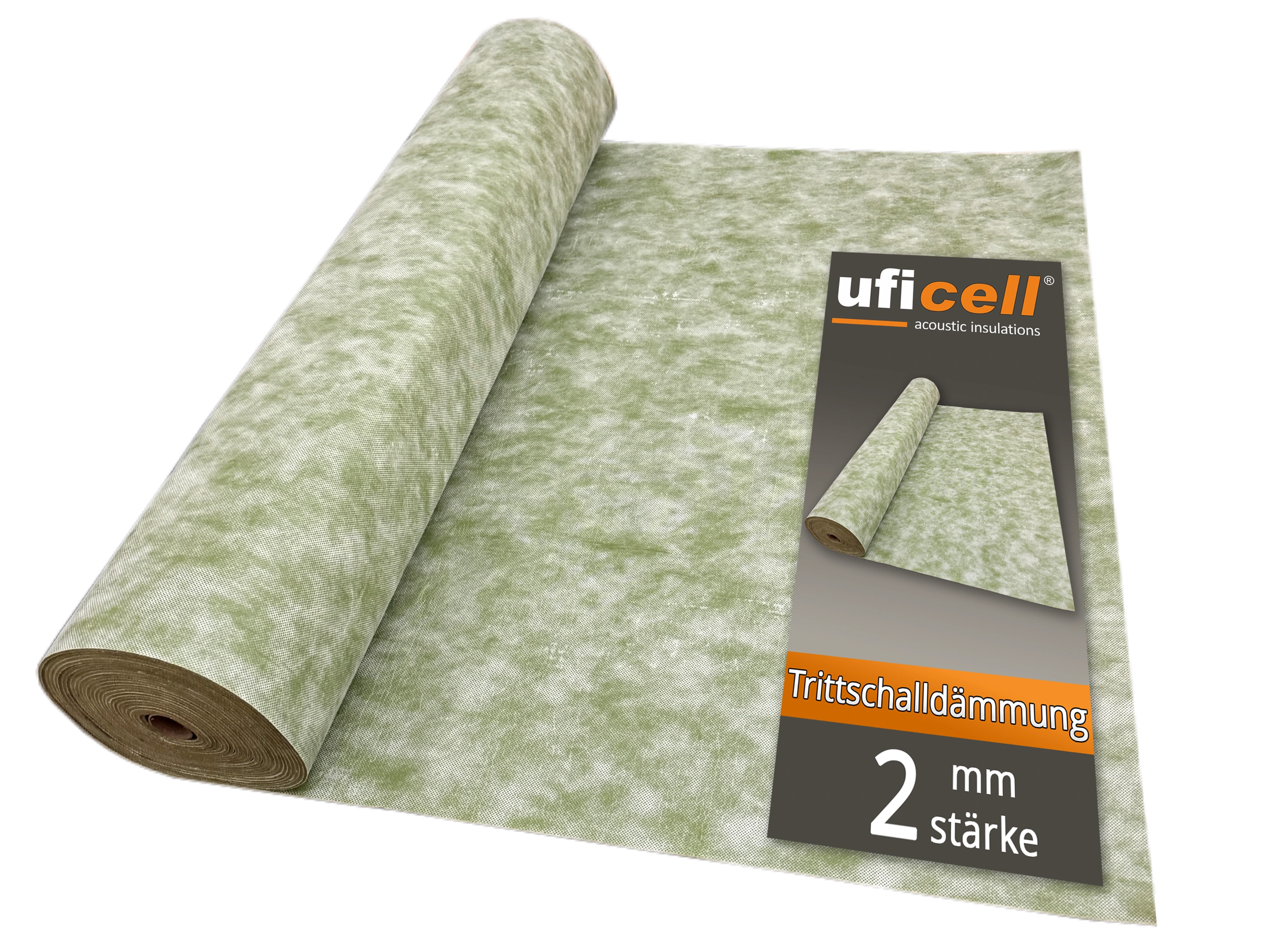 uficell® topsonic Akustik Trittschalldämmung aus Naturkautschuk für beste Raumakustik