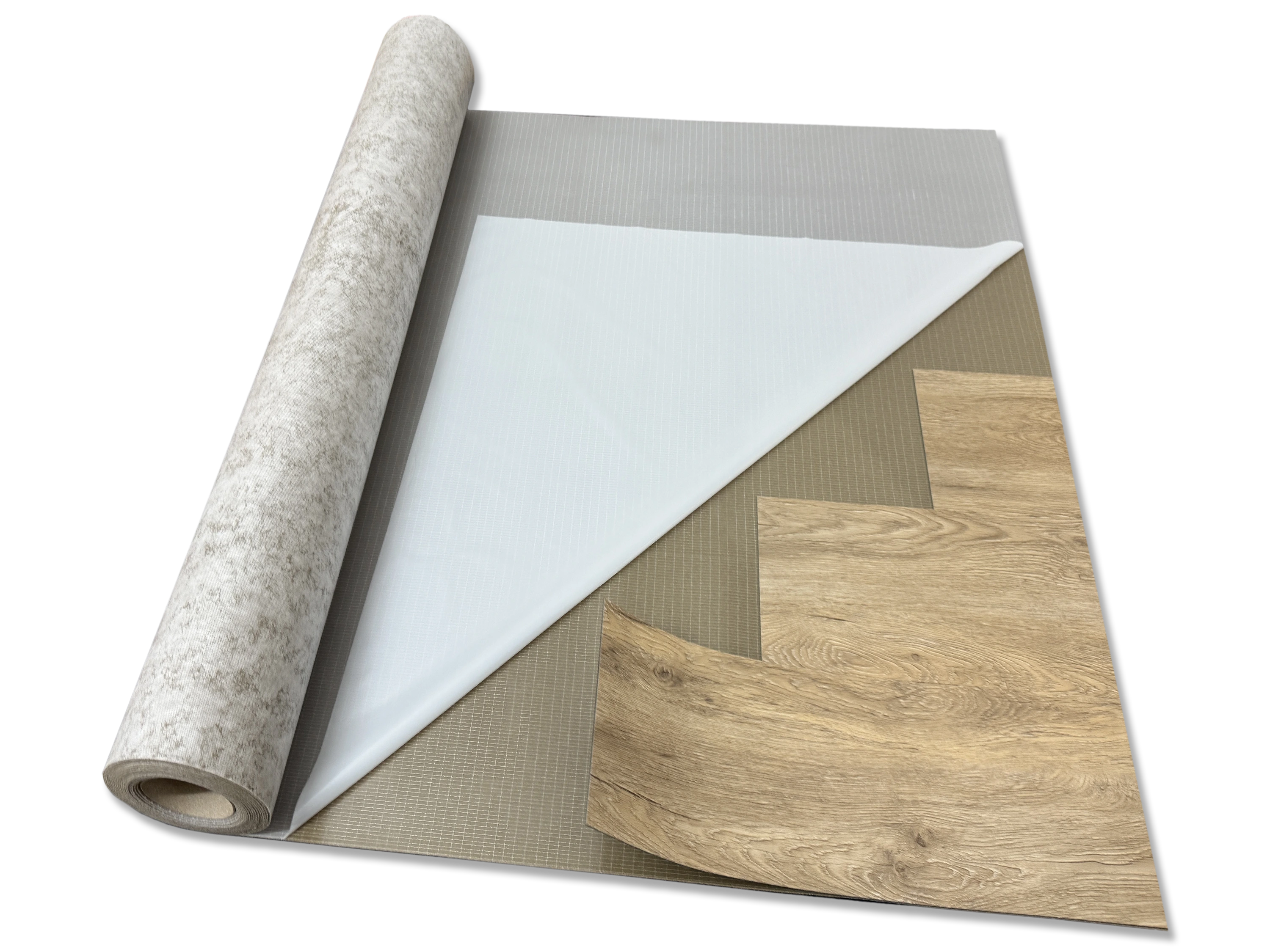 selbstklebende Akustikmatte uficell® VINOSTICK® silent premium für Dryback Klebevinylböden