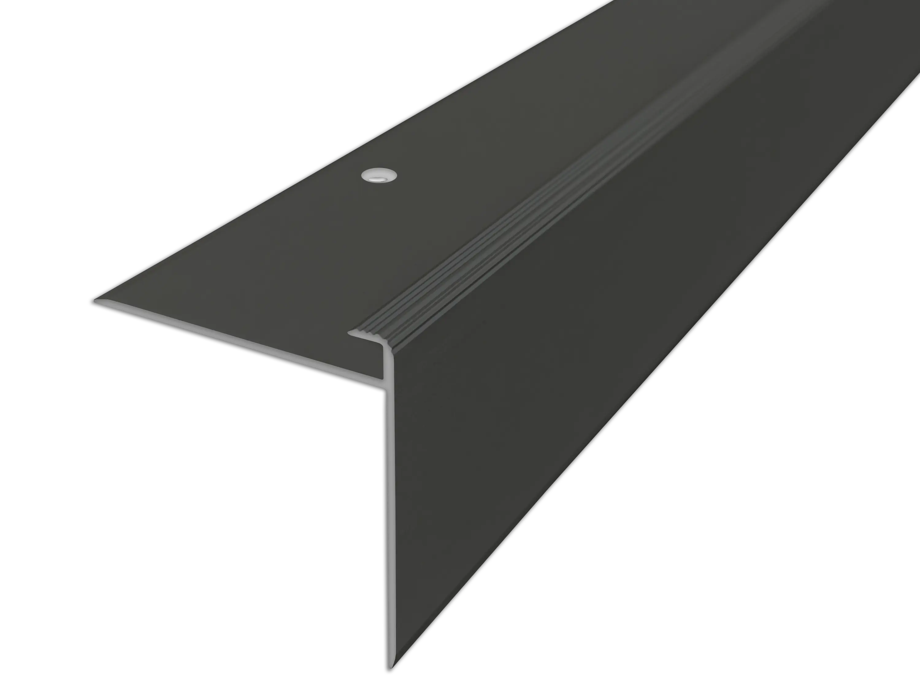 ufitec® Einschubprofil für Belagshöhe bis 5 mm | 44 mm Nase Treppen-/Stufen Abschlussprofil