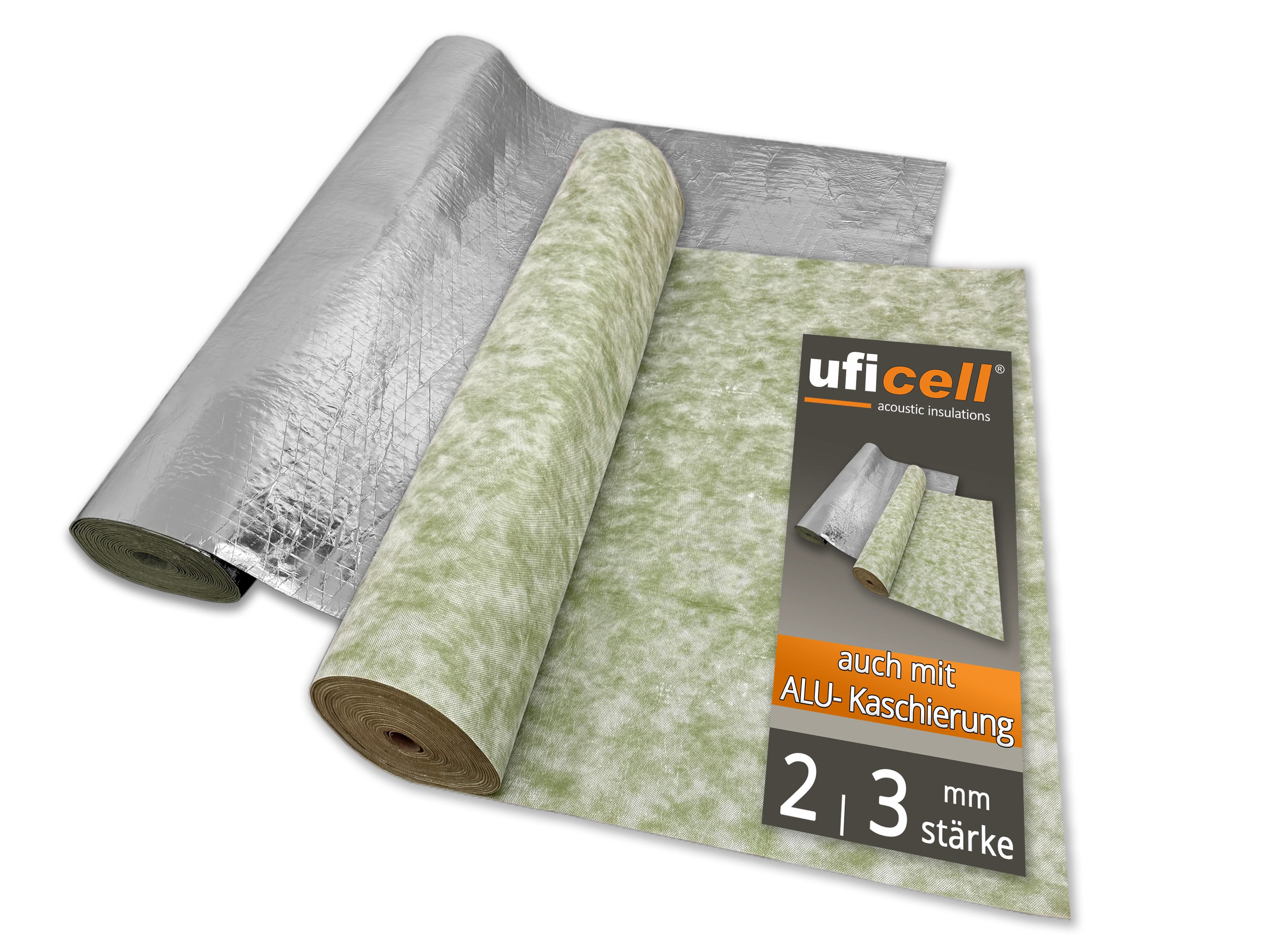 uficell® topsonic Akustik Trittschalldämmung aus Naturkautschuk für beste Raumakustik