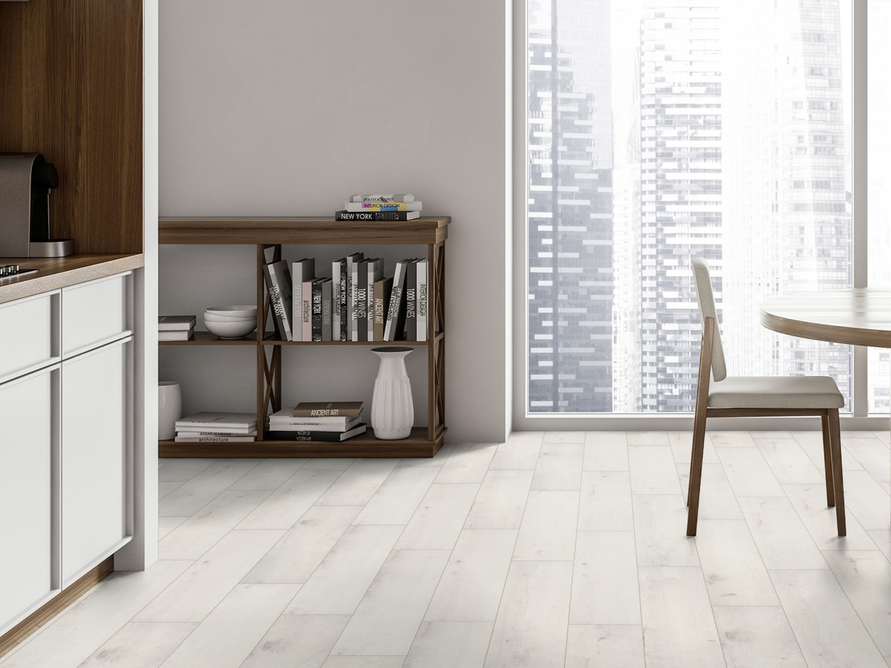 Klick-Designboden Pearl River Oak K500 wasserfest mit integr. Trittschalldämmung Organic Flex 7 mm