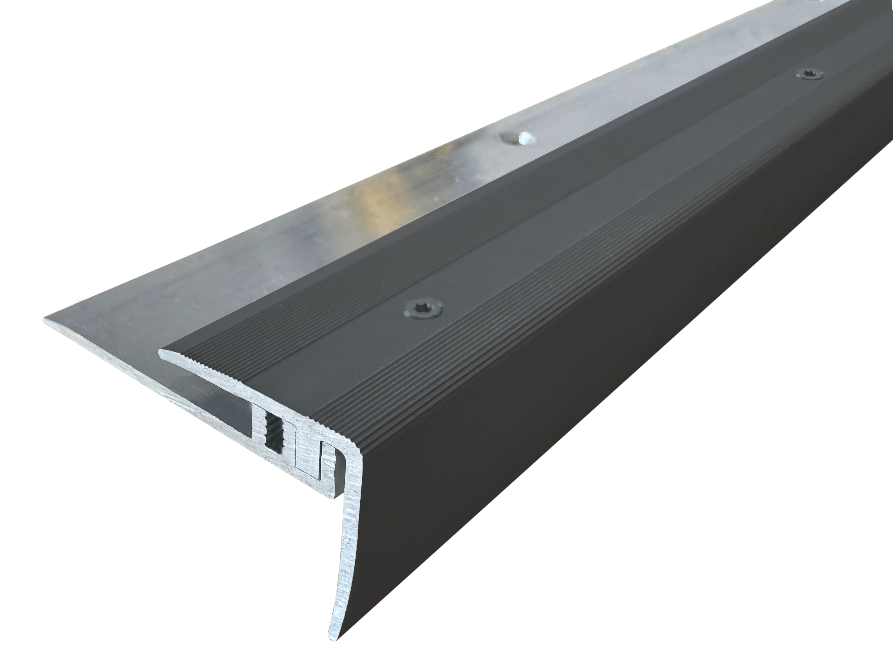 ufitec® Treppenkantenprofil - TPL PROFI smart - Belagshöhen 5-10 - Sichtkante: 28 mm, Nase: 27 mm