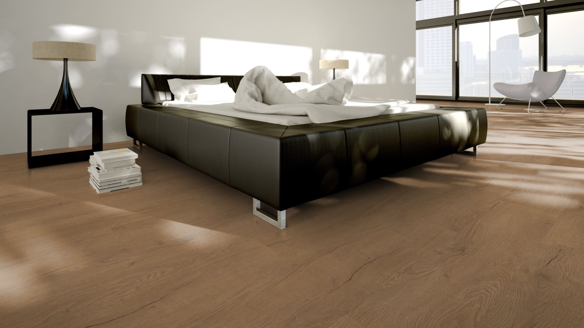 TRECOR® LVT Dryback Klebe Vinylboden Prestige Eiche Natur Landhausdiele - 2,5 mm starker Designboden