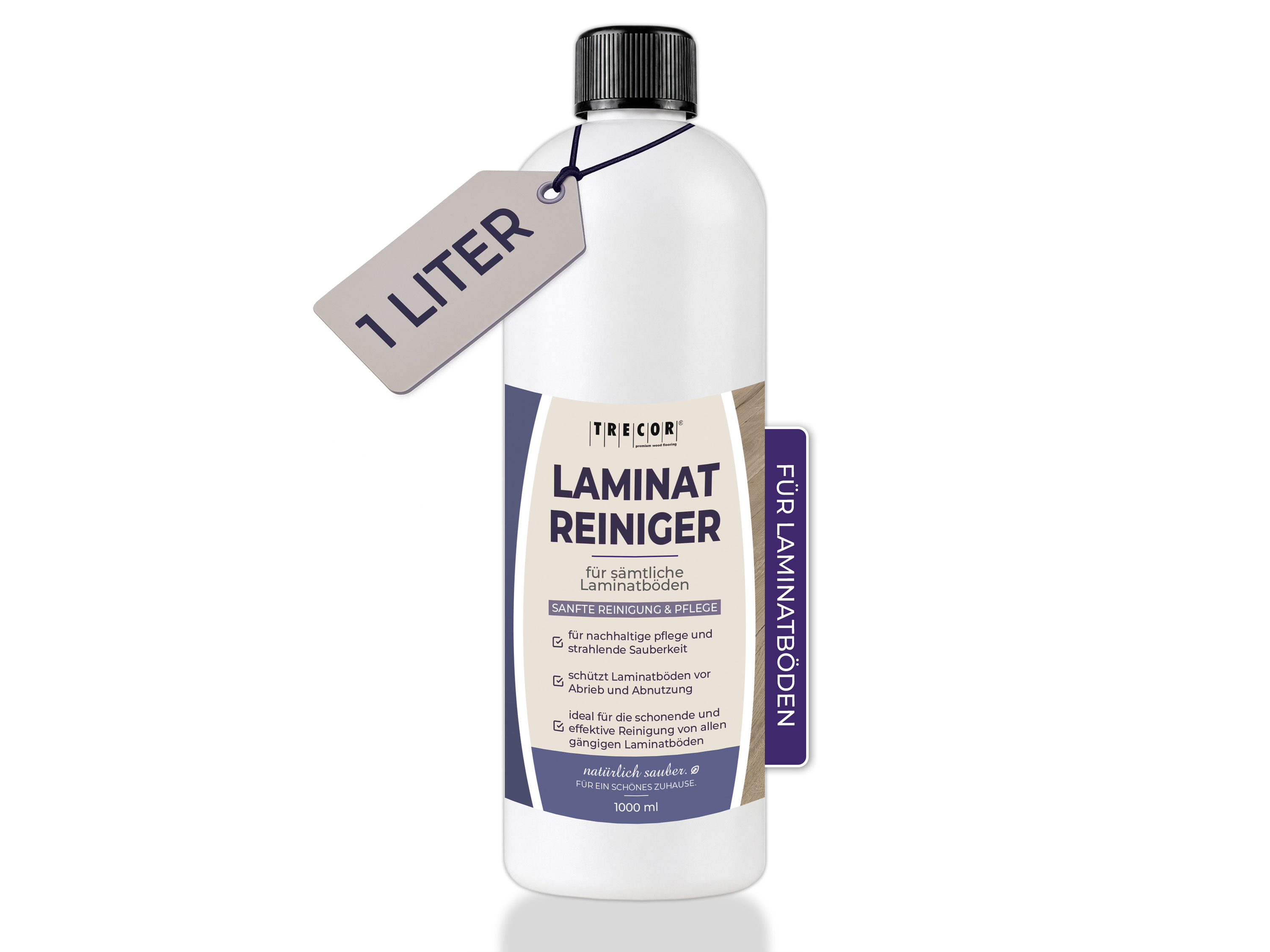 TRECOR® Laminatboden Reinigungsmittel mit starker Reinigungskraft für Laminatböden