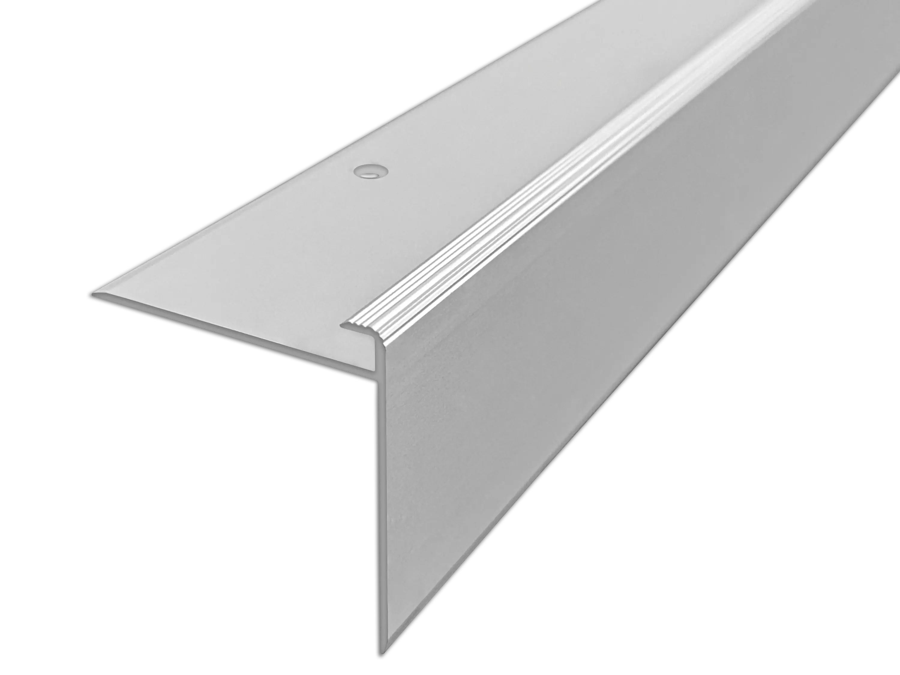 ufitec® Einschubprofil für Belagshöhe bis 5 mm | 44 mm Nase Treppen-/Stufen Abschlussprofil