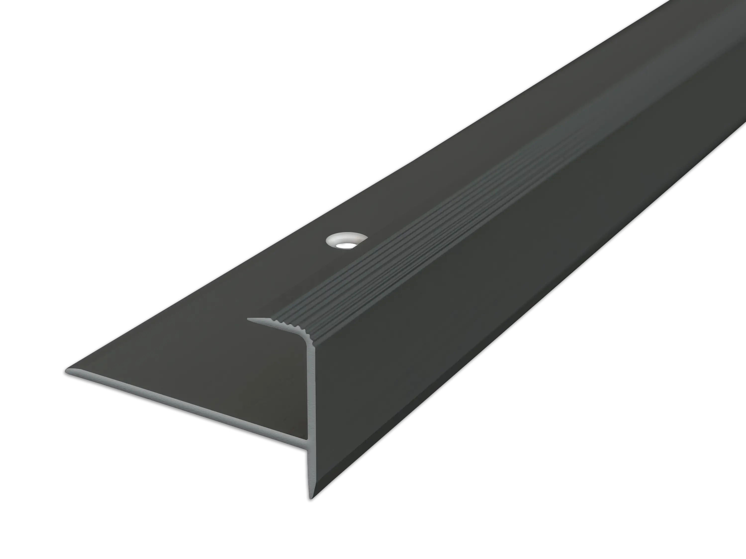 ufitec® Einschubprofil für Belagshöhen bis 10,3 mm mit 7 mm Nase Treppen-/Stufen Abschlussprofil
