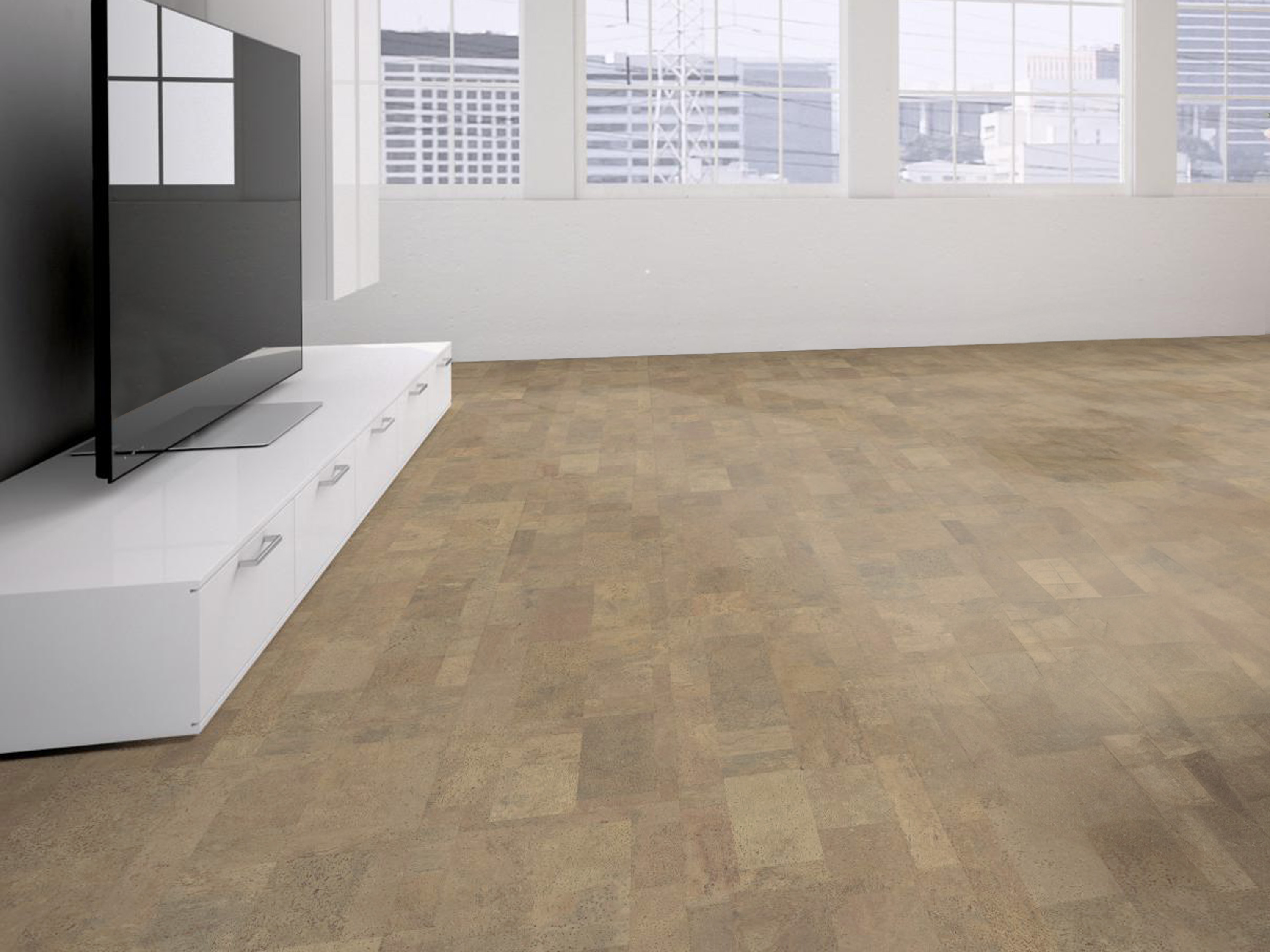 TRECOR® Klick Korkboden Merida - 10 mm Stark - Farbe: Zitronengelb