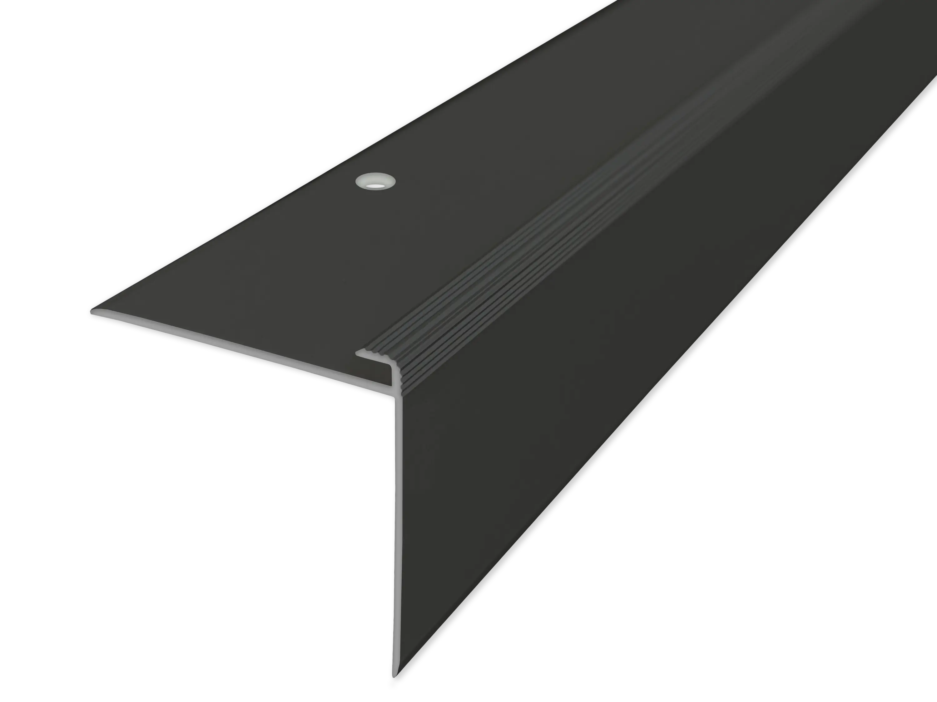 ufitec® Einschubprofil für Belagshöhen bis 3 mm mit 44 mm Nase Treppen-/Stufen Abschlussprofil