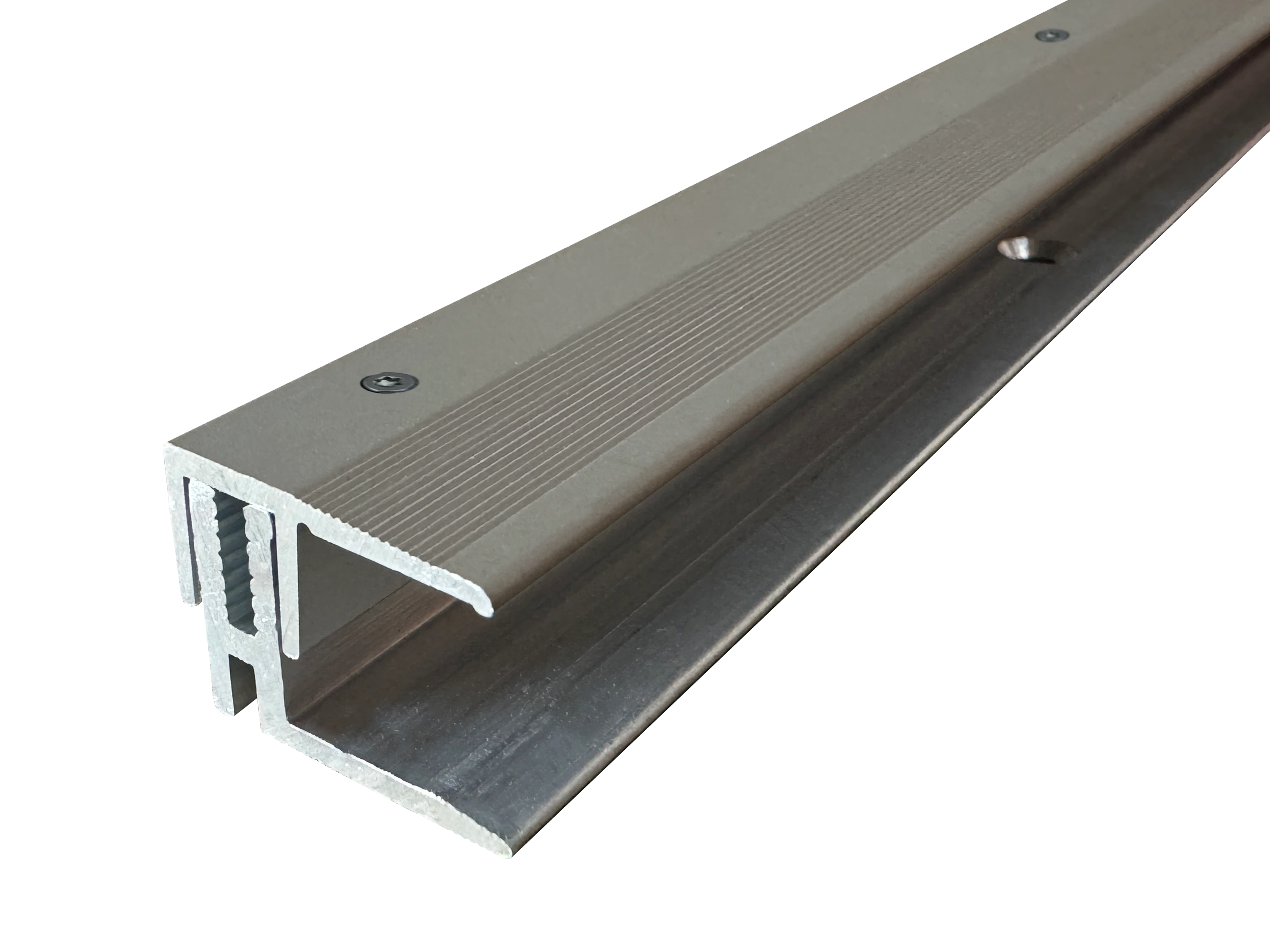 Abschlußprofil ufitec® TPL-PROFI MAX für Parkettböden - von Belagshöhen 14-21 mm