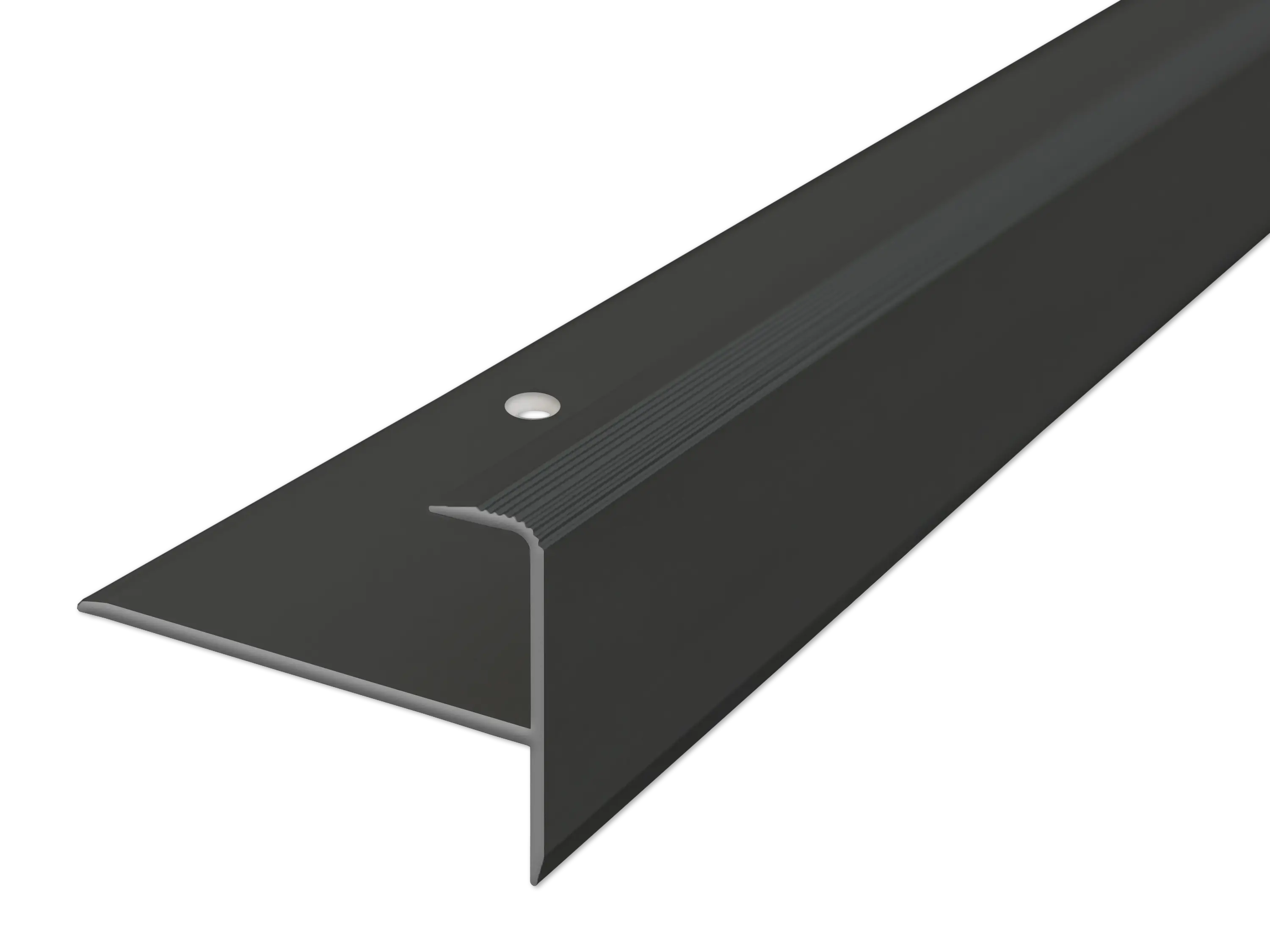 ufitec® Einschubprofil für Belagshöhen bis 15,3 mm mit 12 mm Nase Treppen-/Stufen Abschlussprofi