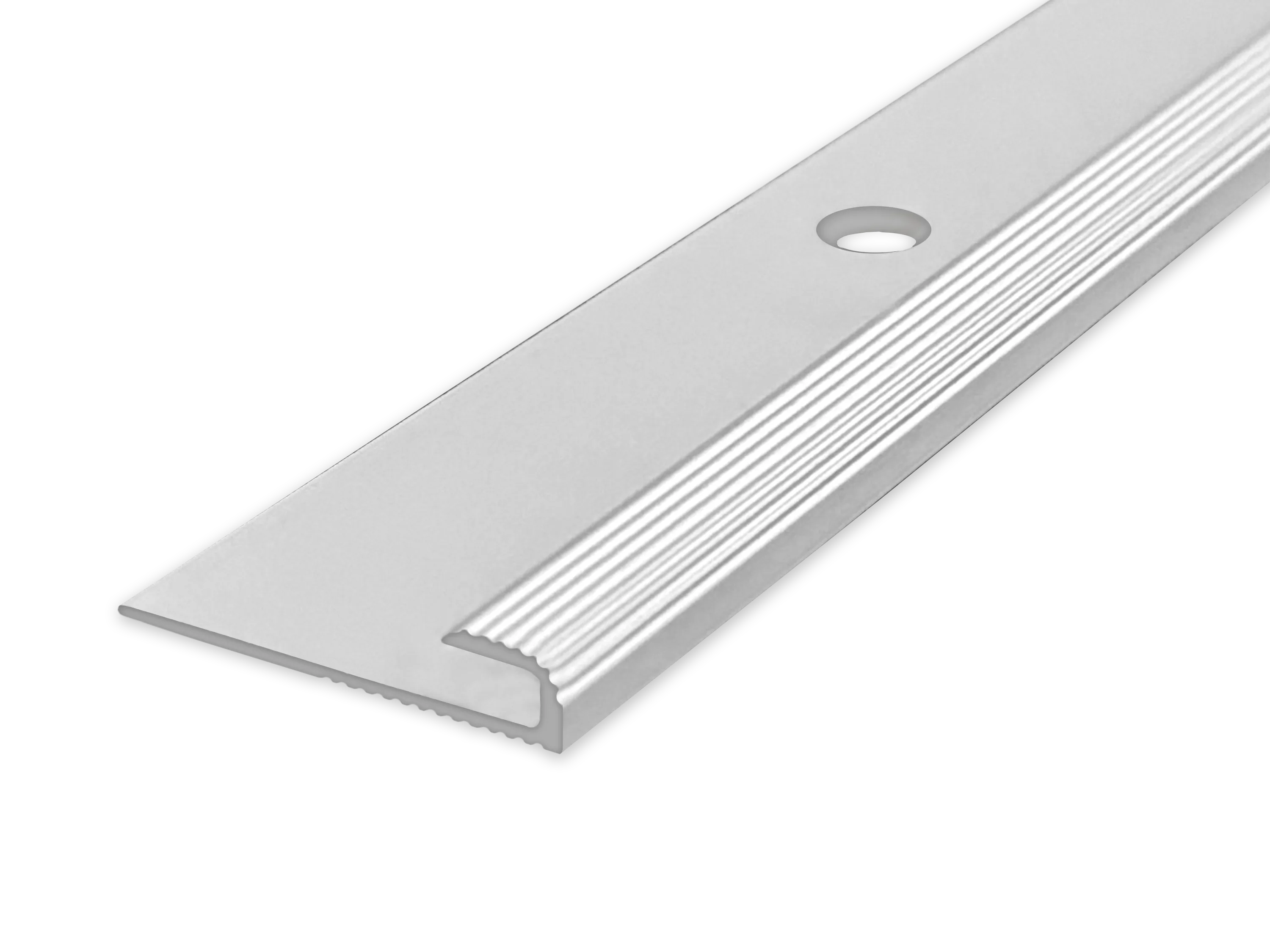 ufitec® Einschubprofile / Abschlussprofile - für Belagshöhen von 3 mm - Alu eloxiert