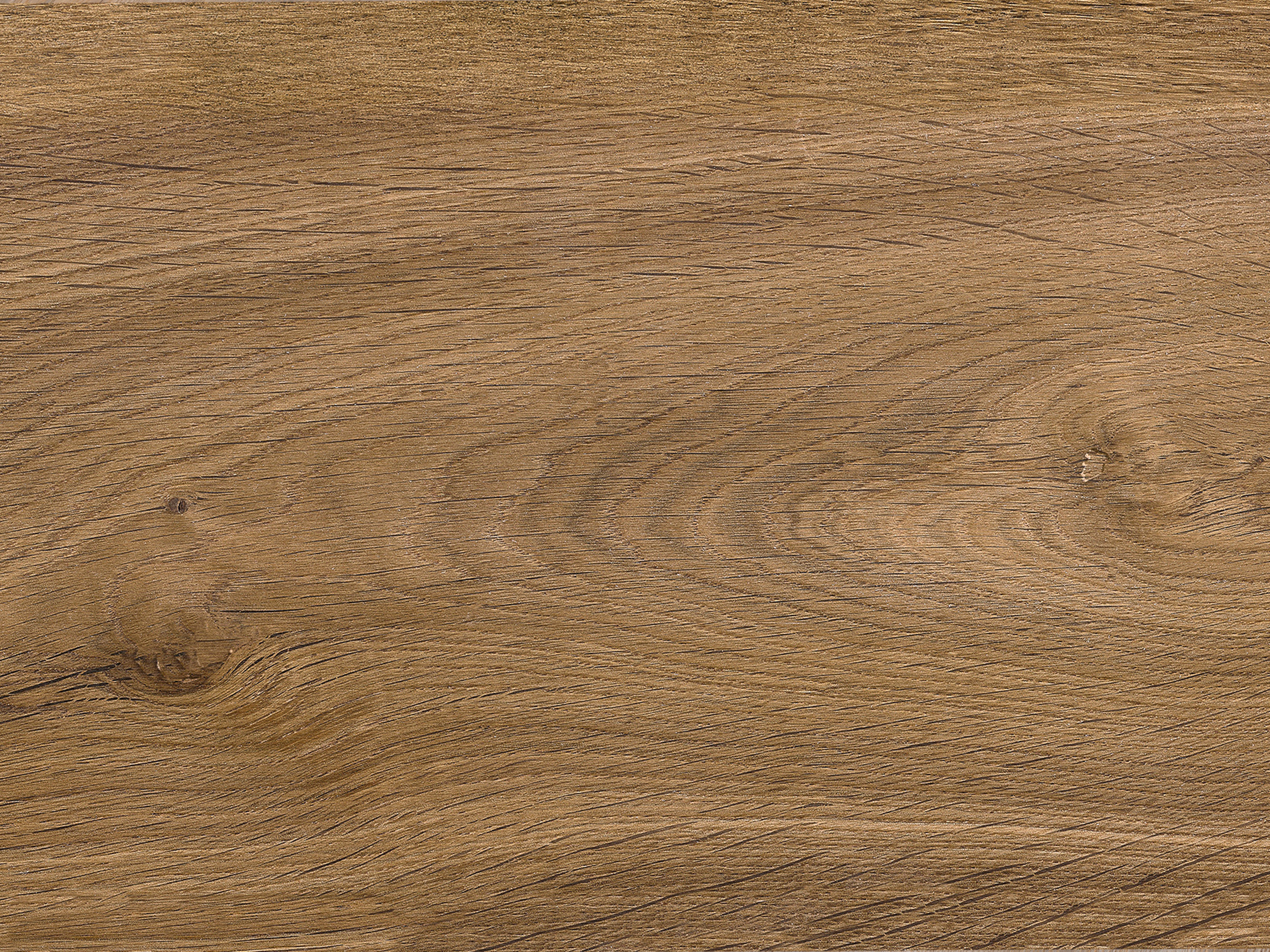 Kork Designboden Wood Basic - Antique Oak Honey, digitalbedrucktes Korkfurnier