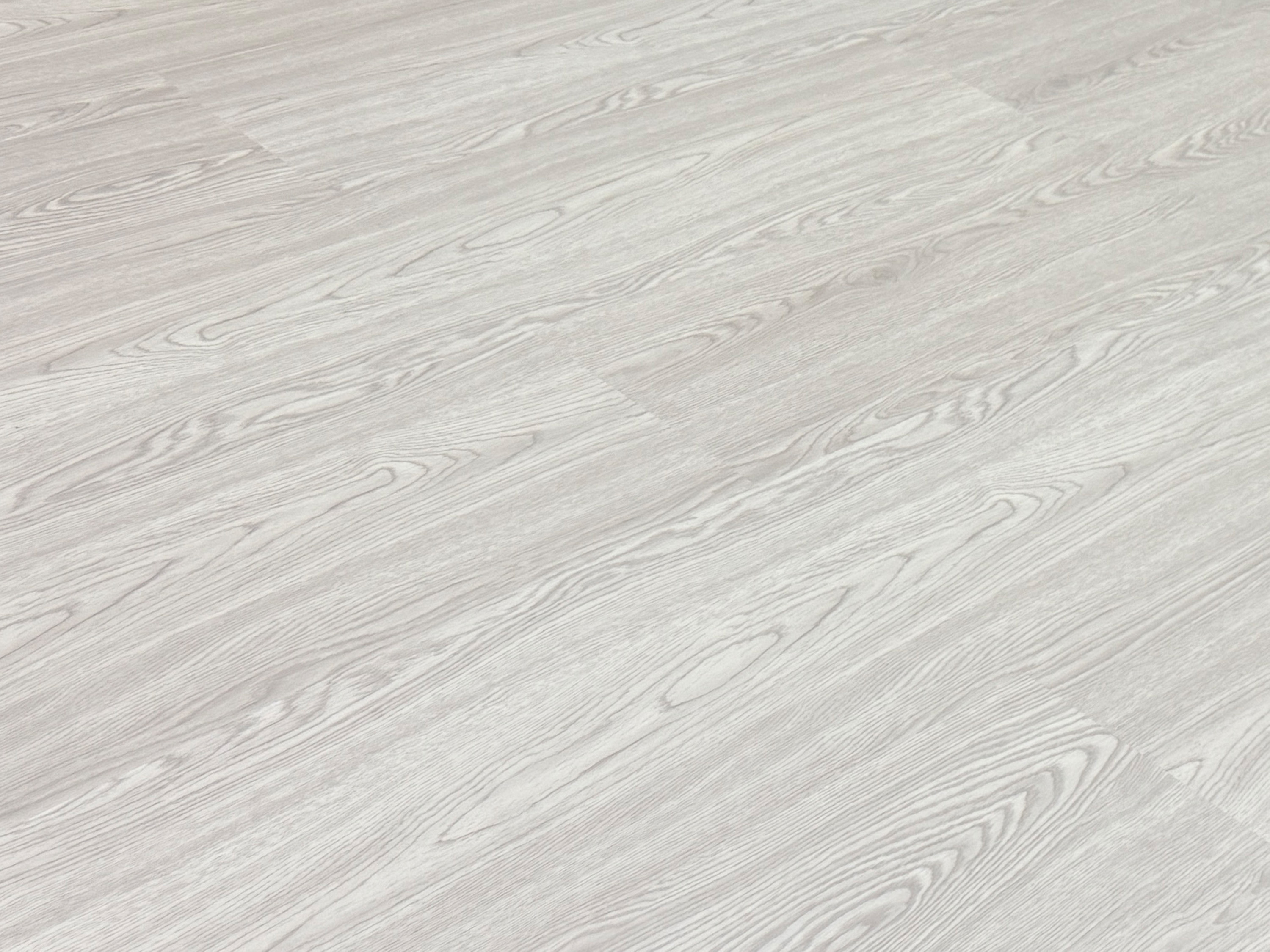 Vinylboden Eiche weiss Silent Klickvinyl 4.5 mm Stark inkl. 1 mm Trittschalldämmung und 0,3 mm Nutzschicht SPC Trägerplatte