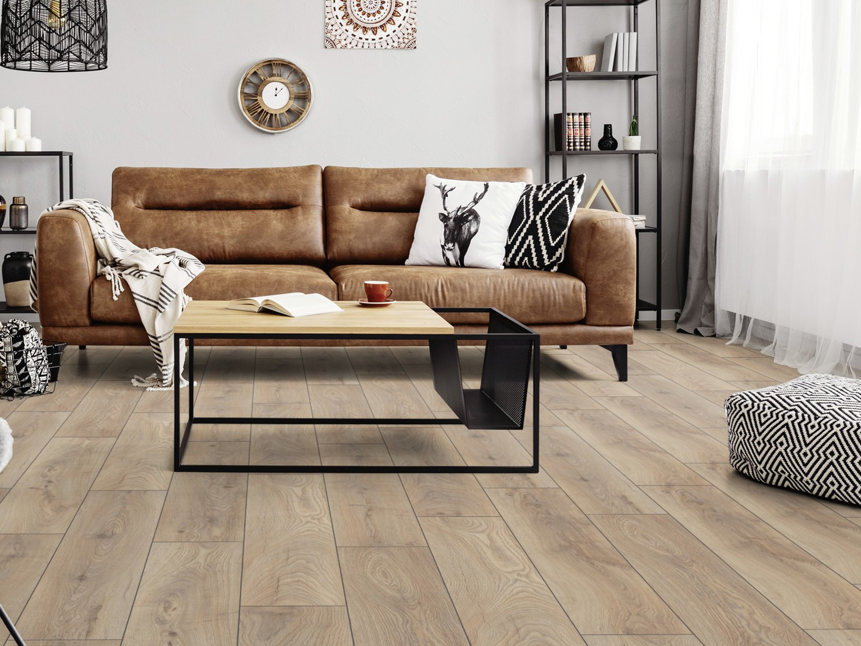 Klick Designboden Ashland Oak K452 Organic Clever 6 mm mit O.R.C.A Technologie KronoOriginal® 
