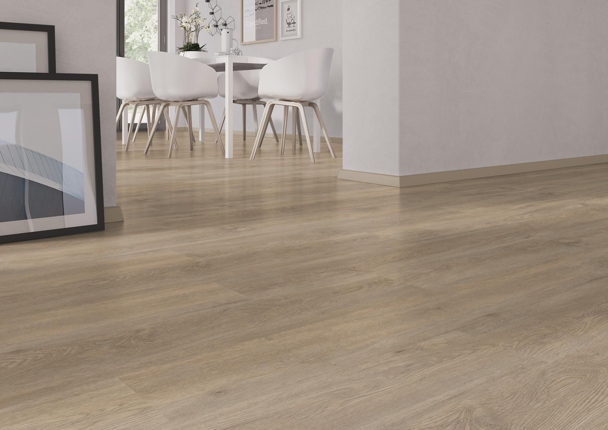 TRECOR® LVT Dryback Klebe Vinylboden Trend Oak Nature Landhausdiele - 2 mm starker Designboden