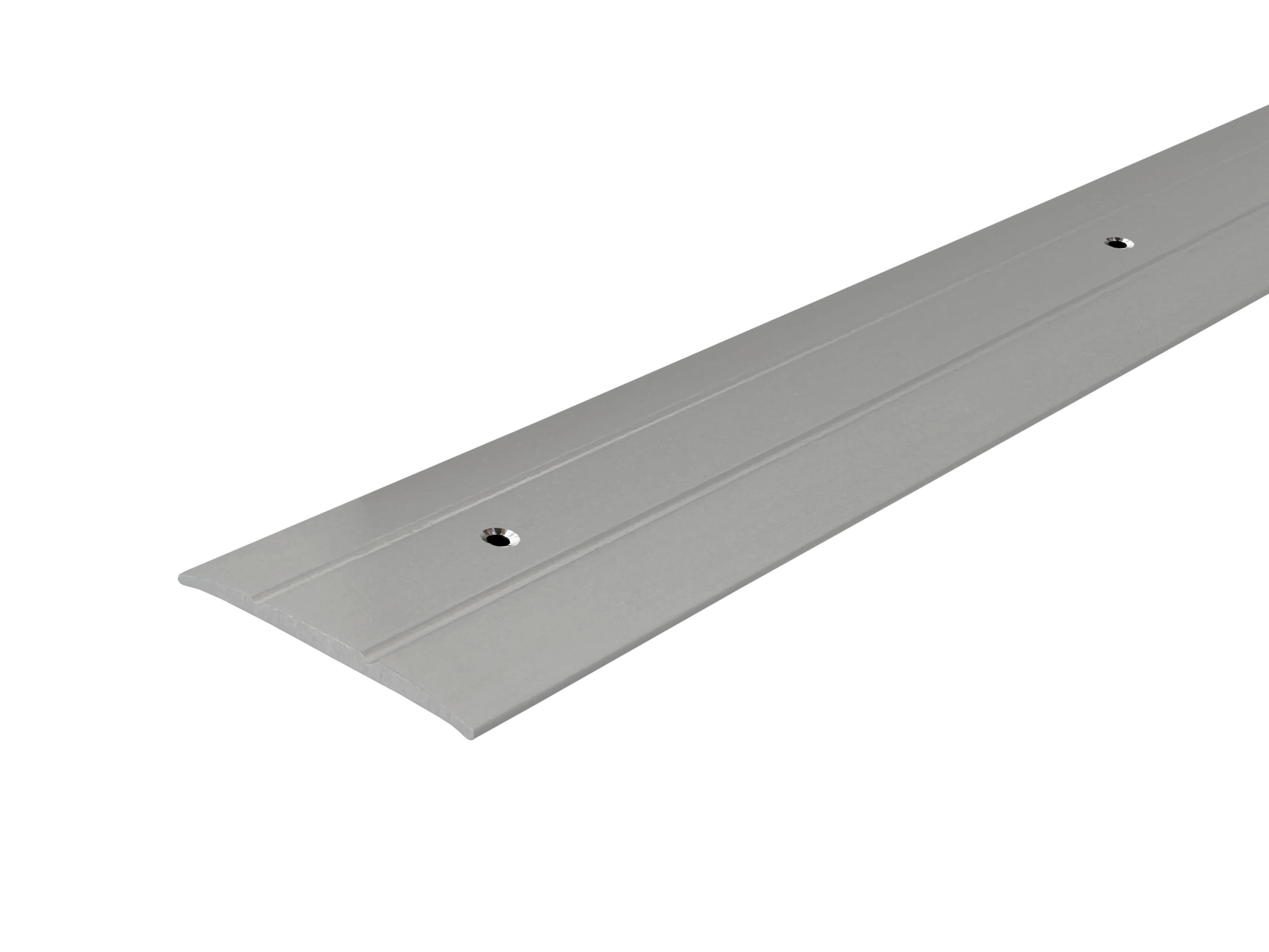 Übergangsprofil gebohrt 38 mm x 1,8 mm - Aluminium eloxiert