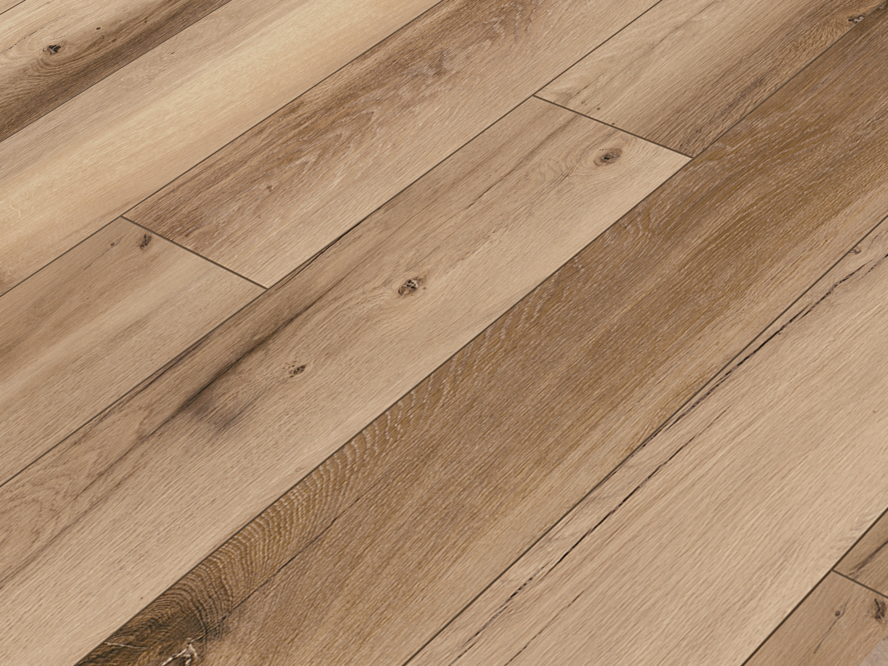 Klick-Designboden Hazel Range Oak K507 wasserfest mit integr. Trittschalldämmung Organic Flex 7 mm
