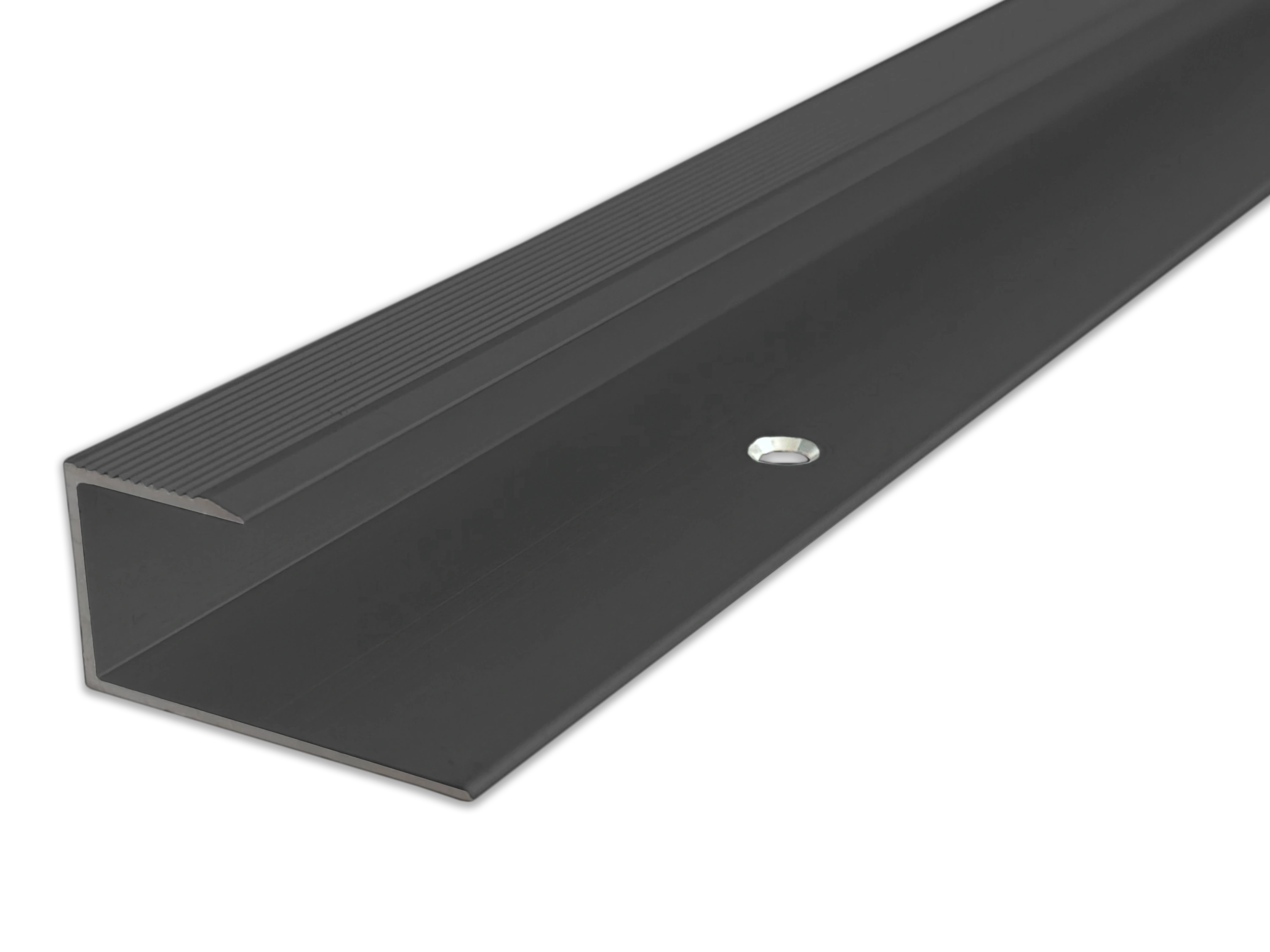 ufitec® Einschubprofile / Abschlussprofile - für Belagshöhen von 15,3 mm - Alu eloxiert