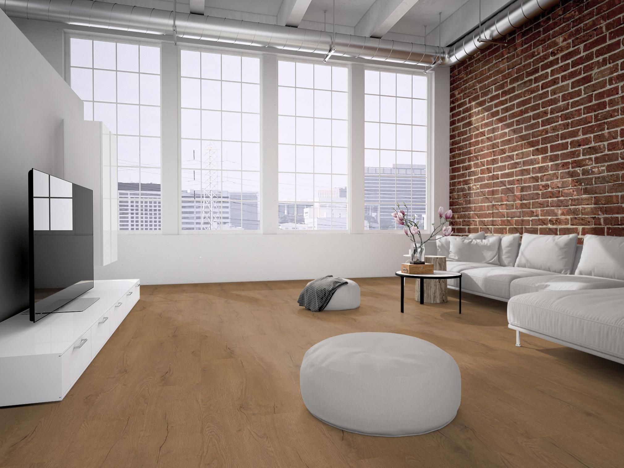 TRECOR® LVT Dryback Klebe Vinylboden Prestige Eiche Natur Landhausdiele - 2,5 mm starker Designboden