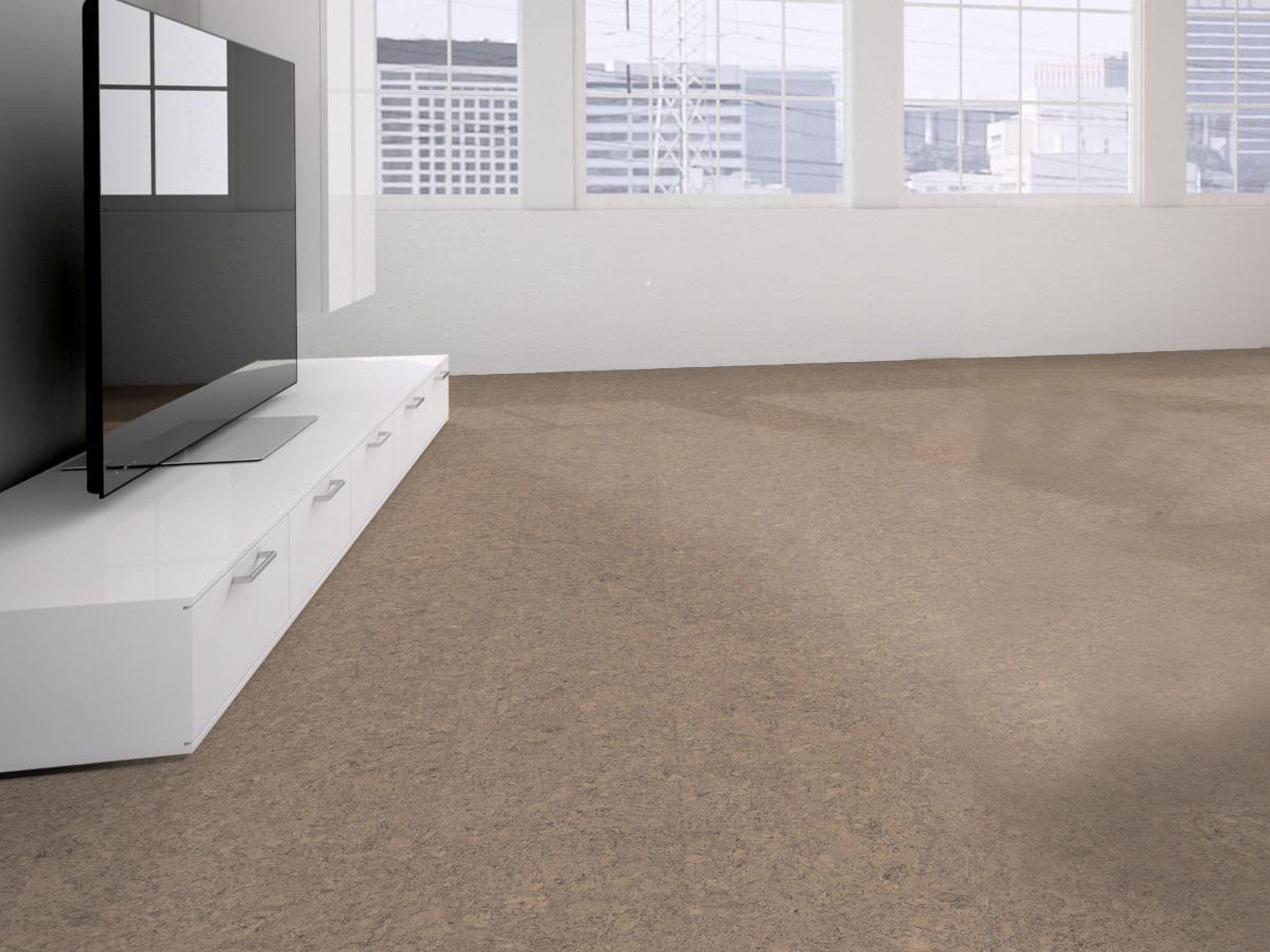 TRECOR® Klick Korkboden Evora - 10 mm Stark - Farbe: Opal