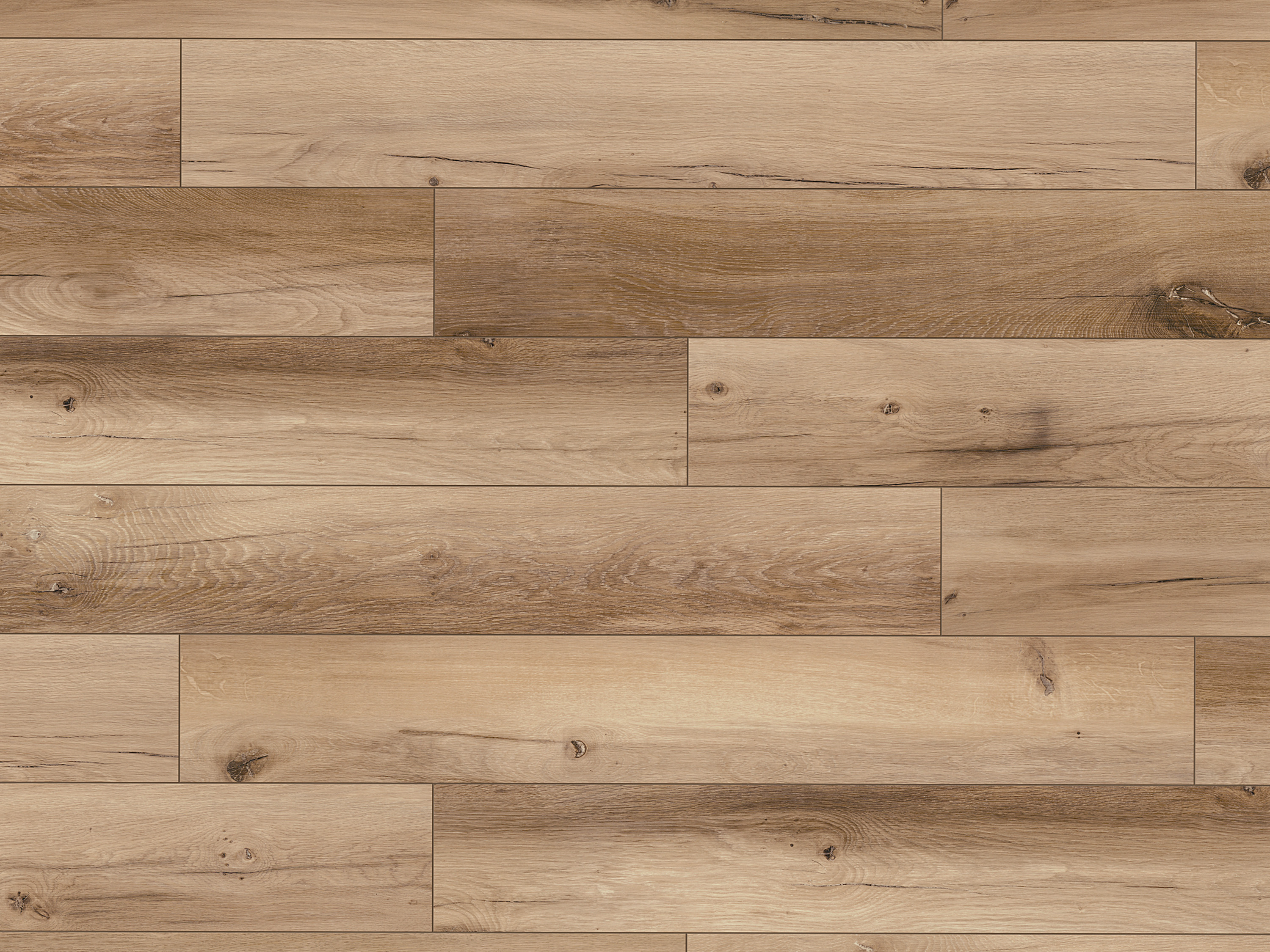Klick-Designboden Hazel Range Oak K507 wasserfest mit integr. Trittschalldämmung Organic Flex 7 mm