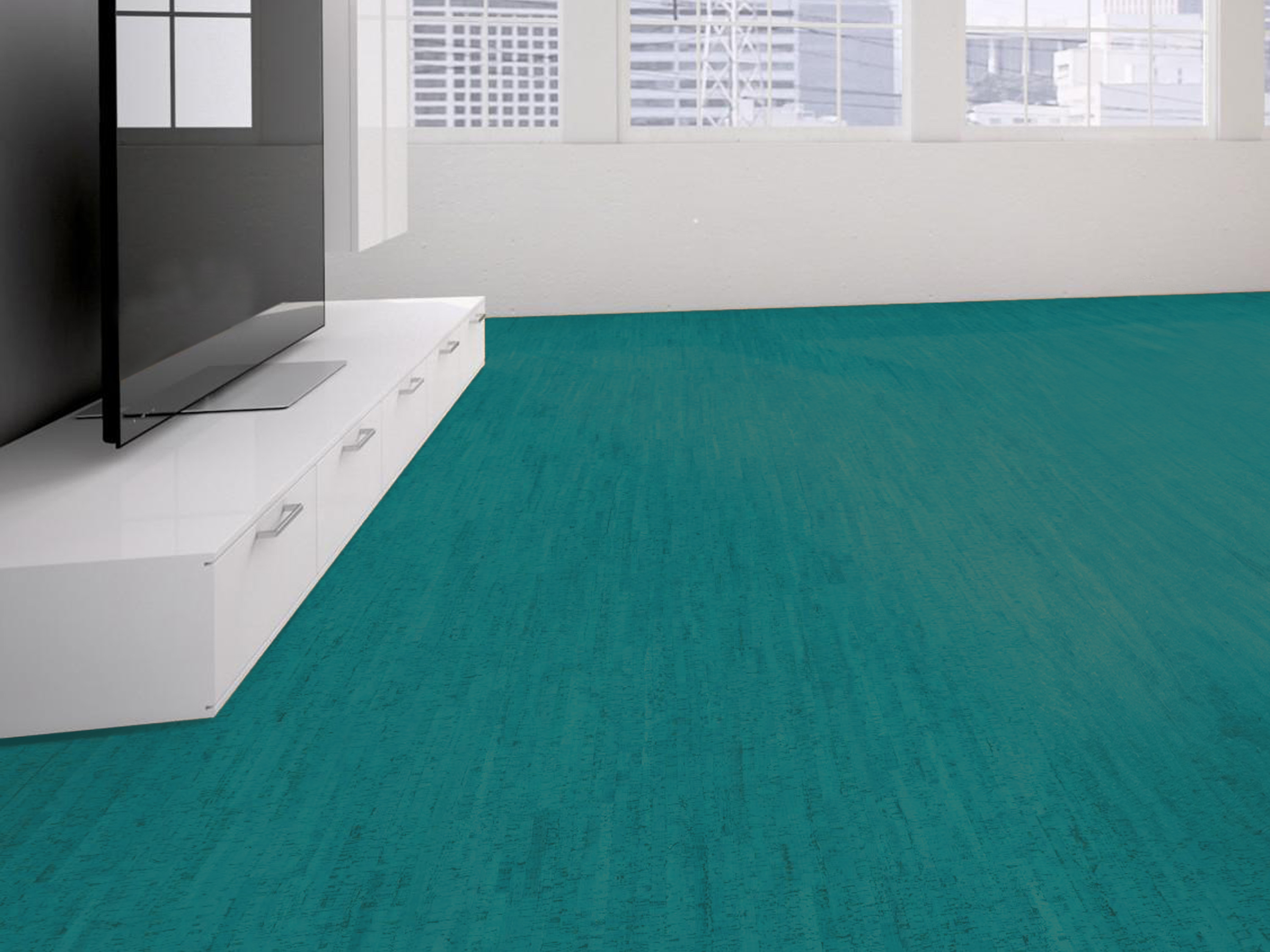 TRECOR® Klick Korkboden Mazara - 10 mm Stark - Farbe: Minttürkis