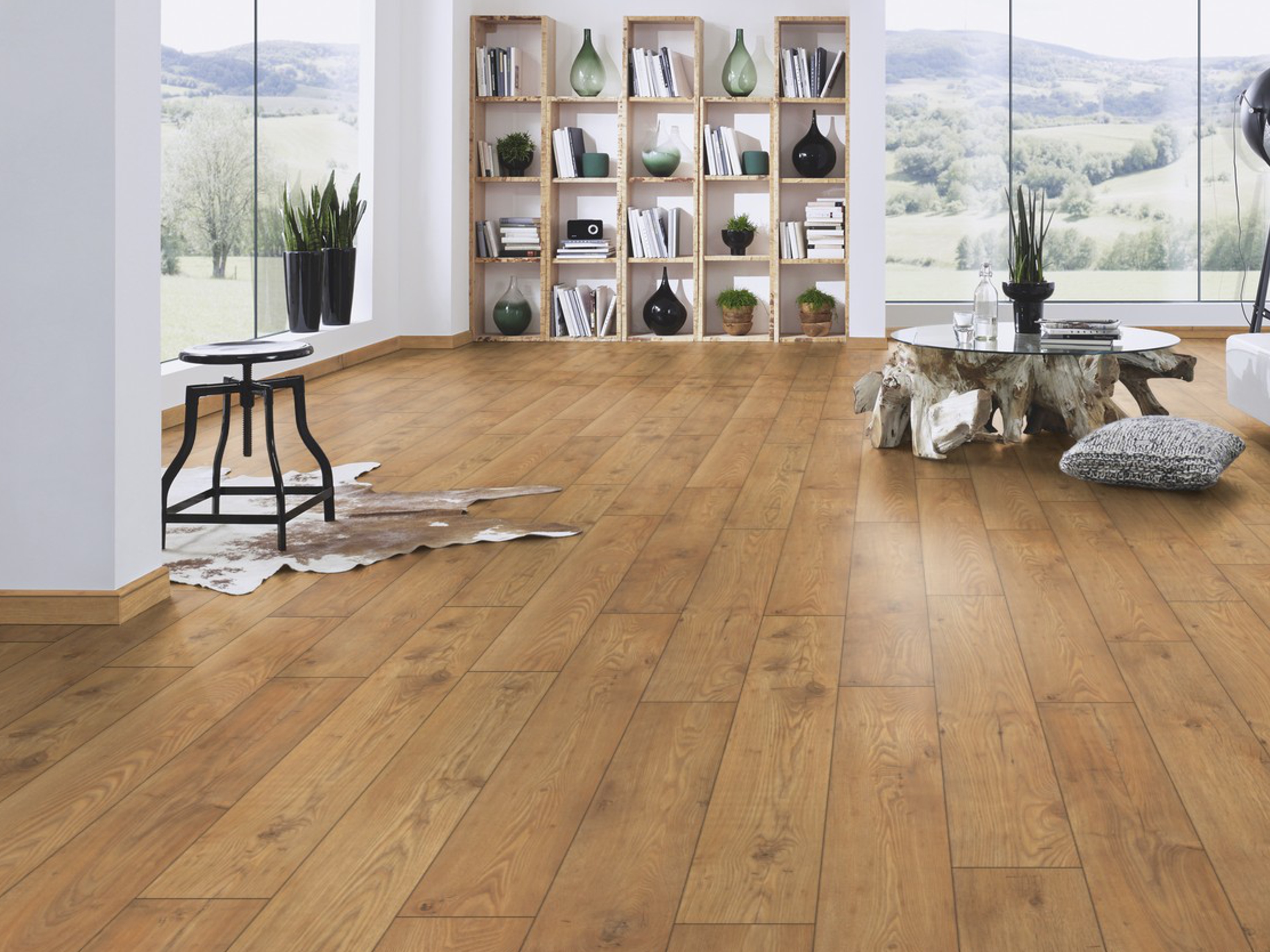 Tawny Chestnut 5537 Landhausdiele Laminat mit Fase Atlantic 10 - mit MO.RE KronoOriginal