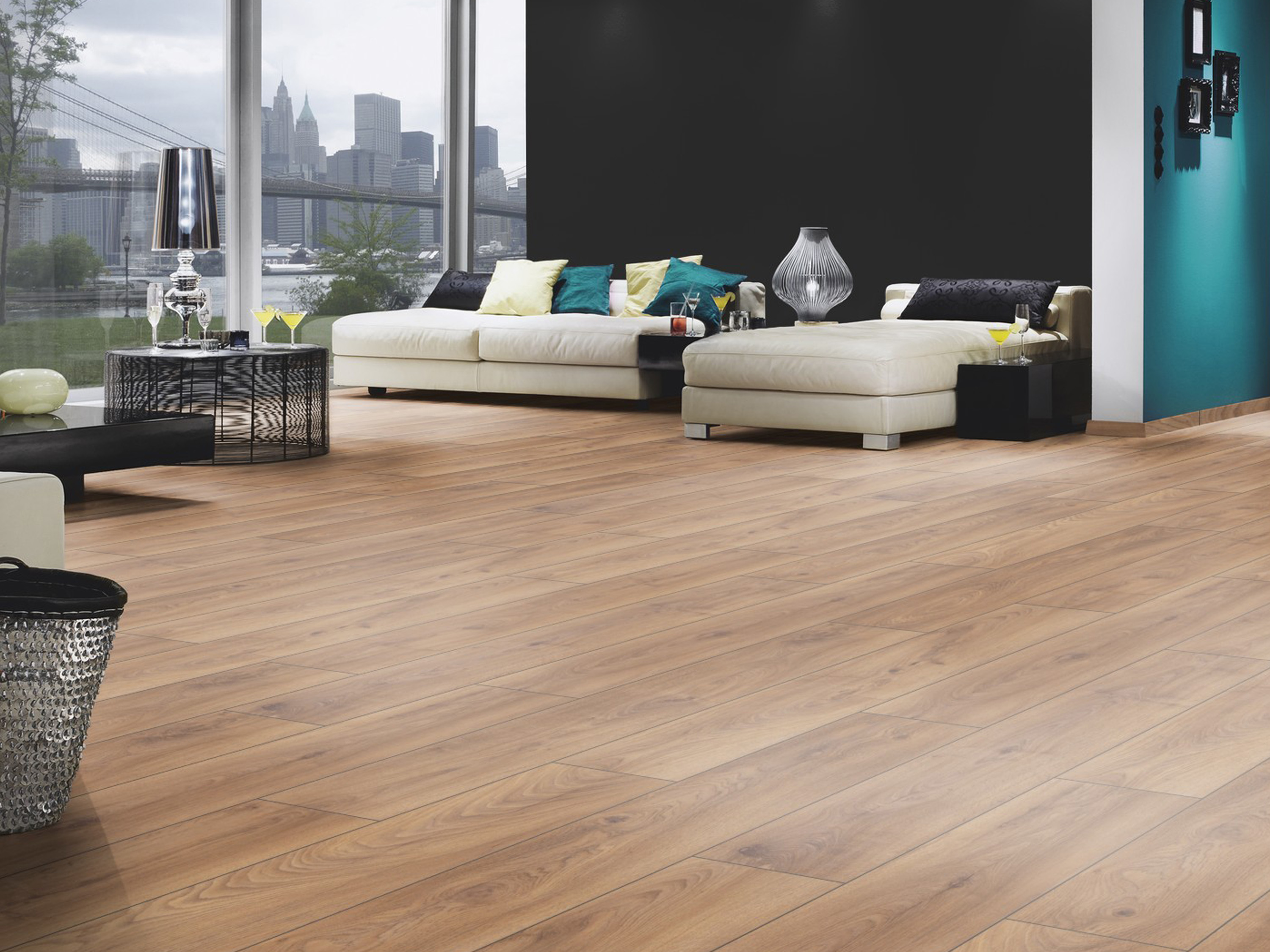 Laminatboden Firebrand Oak K450 (HO) Super Natural Classic by Krono Original, Stärke: 8 mm