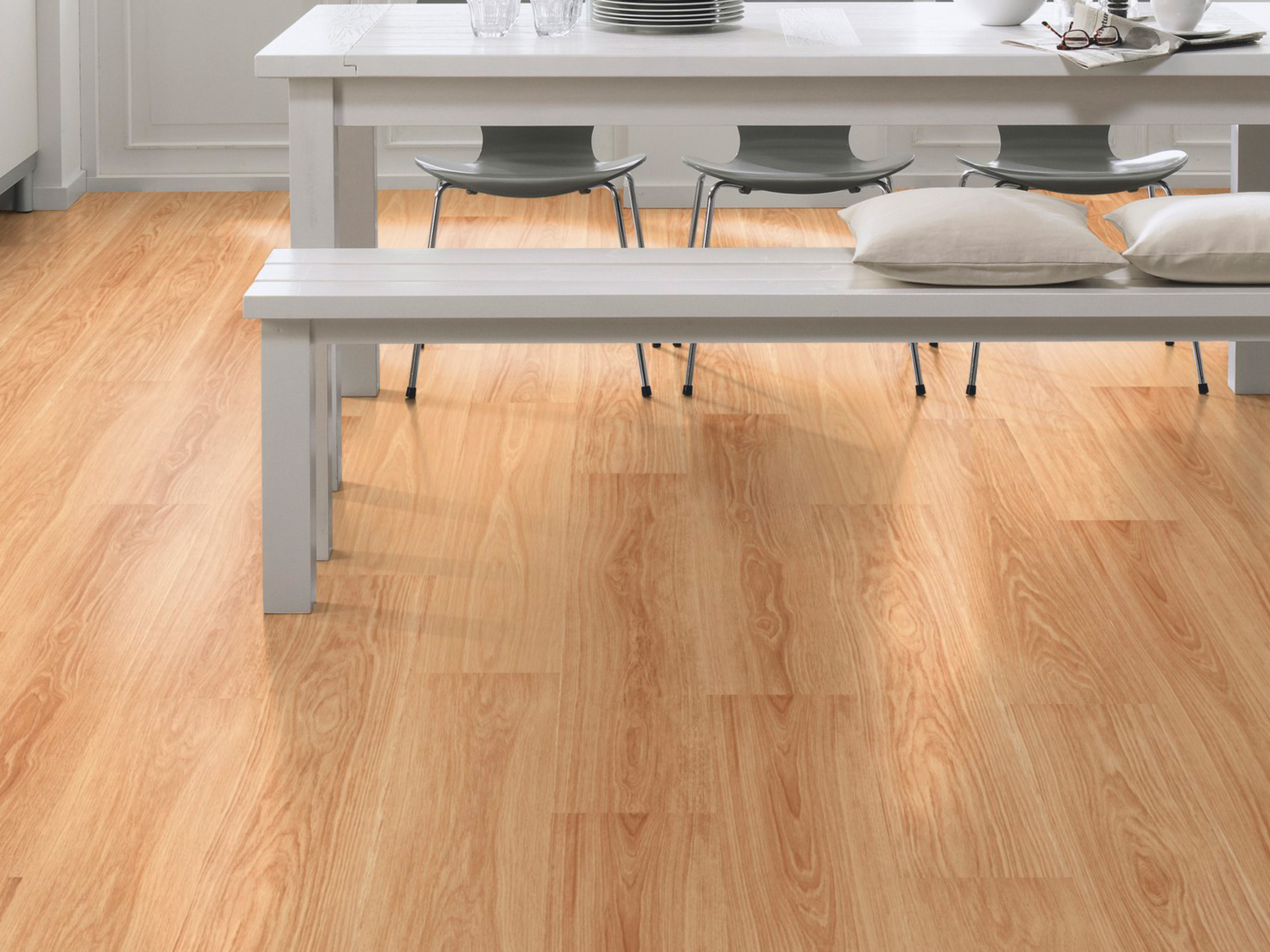 Kork Designboden Wood Basic - Haven Oak, digitalbedrucktes Korkfurnier