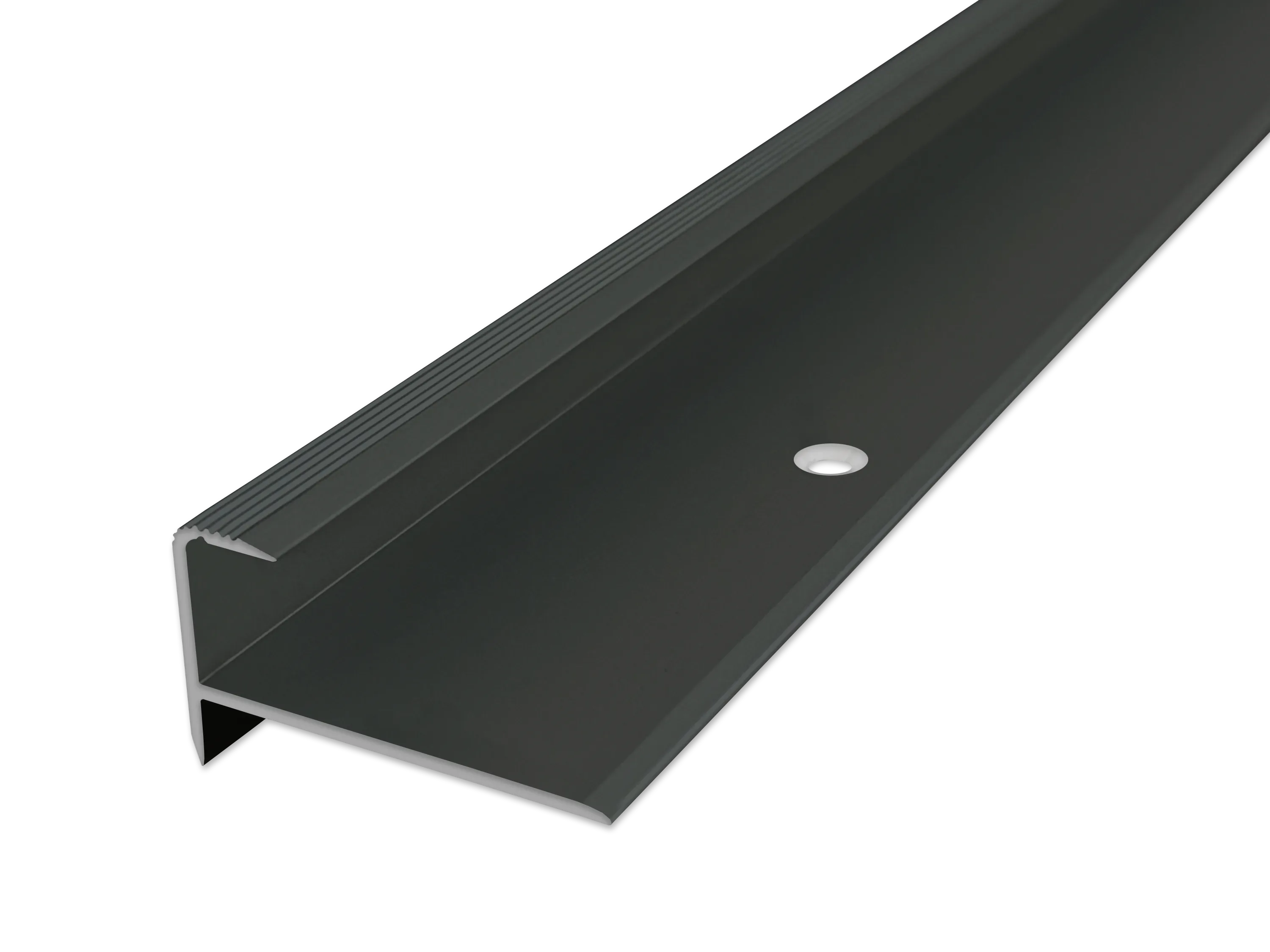 ufitec® Einschubprofil für Belagshöhen bis 10,3 mm mit 7 mm Nase Treppen-/Stufen Abschlussprofil