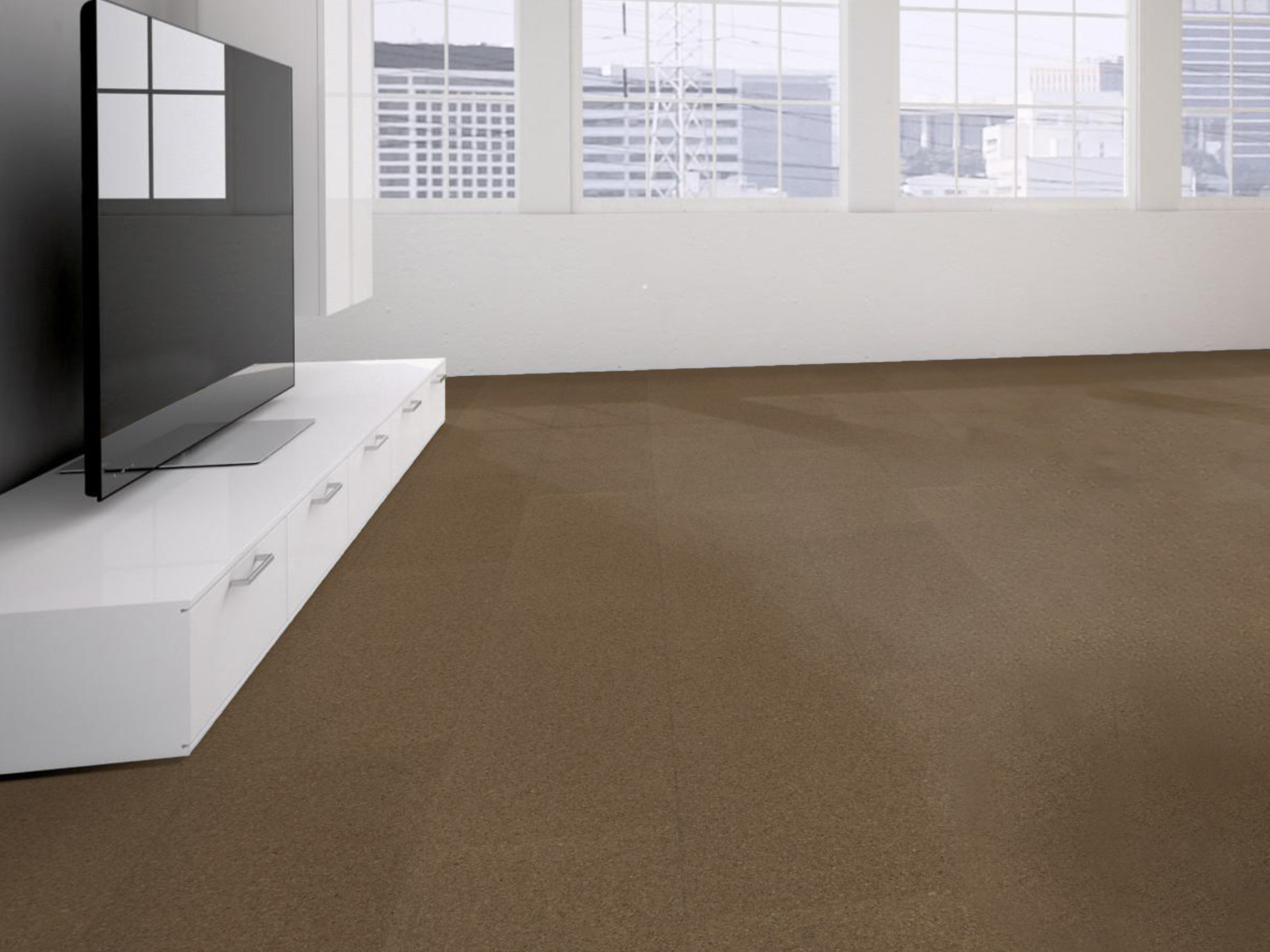 TRECOR® Klick Korkboden PORTO - 10 mm Stark - Farbe: Hellgrau