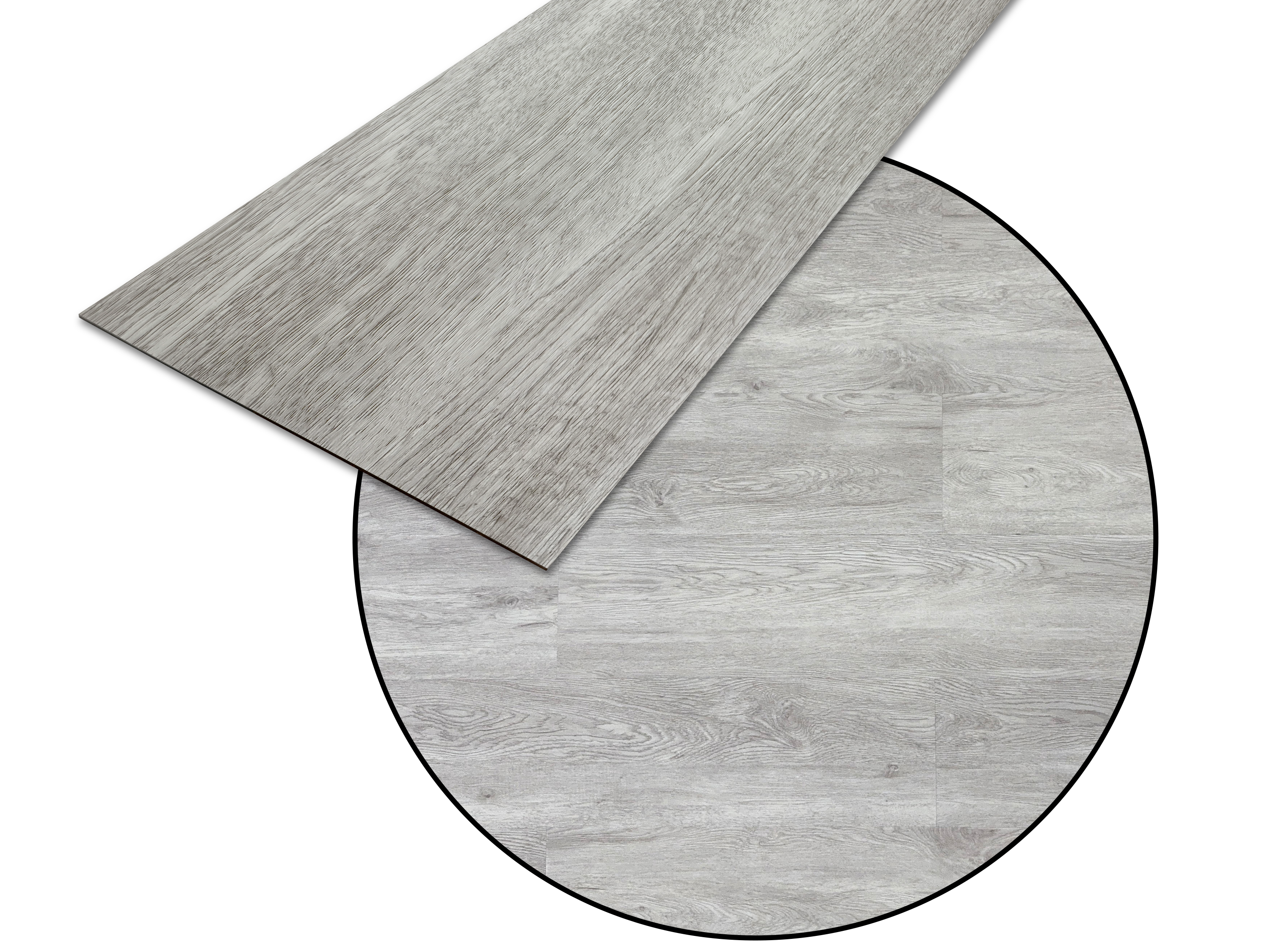 TRECOR® LVT Dryback Klebe Vinylboden Trend Oak White Landhausdiele - 2 mm starker Designboden