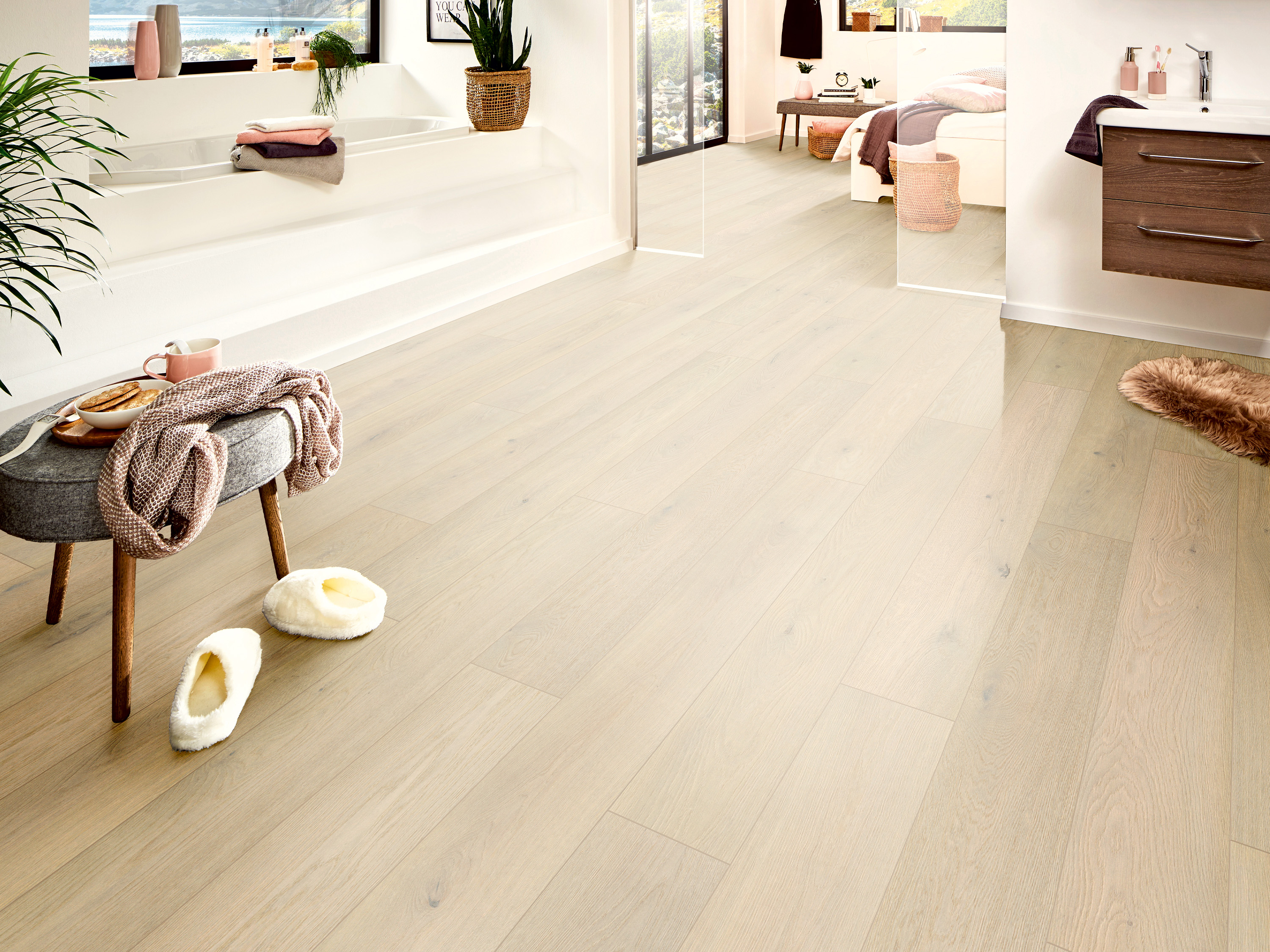 Klick-Designboden Rope Ethereal Oak K669 Organic Classic 8 mm, mit O.R.C.A Technologie