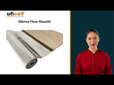 uficell® Silence Floor Akustik Trittschalldämmung mit Mineralsandfüllung B-Ware